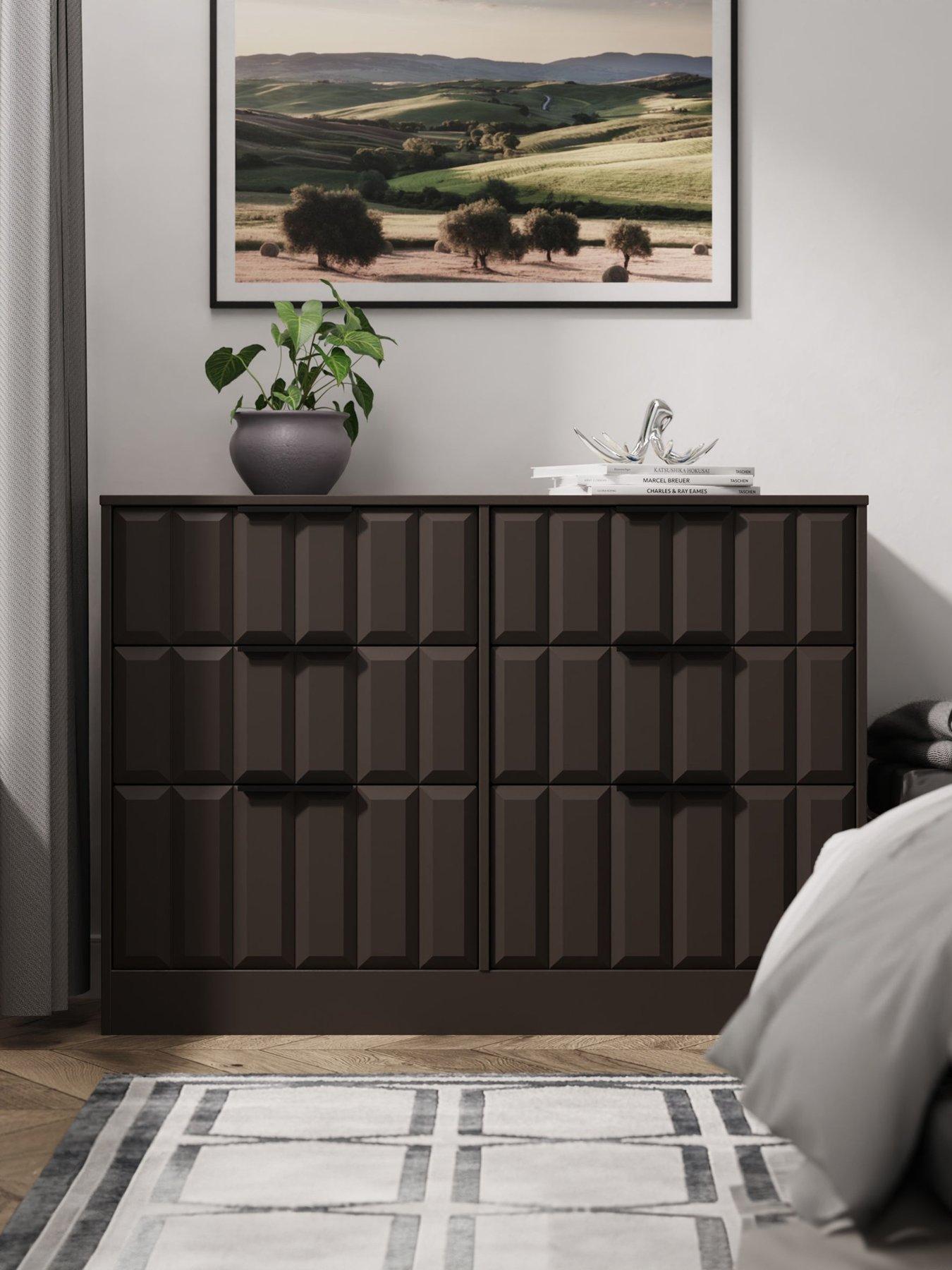 front image of swift-washington-ready-assembled-6-drawer-bed-box