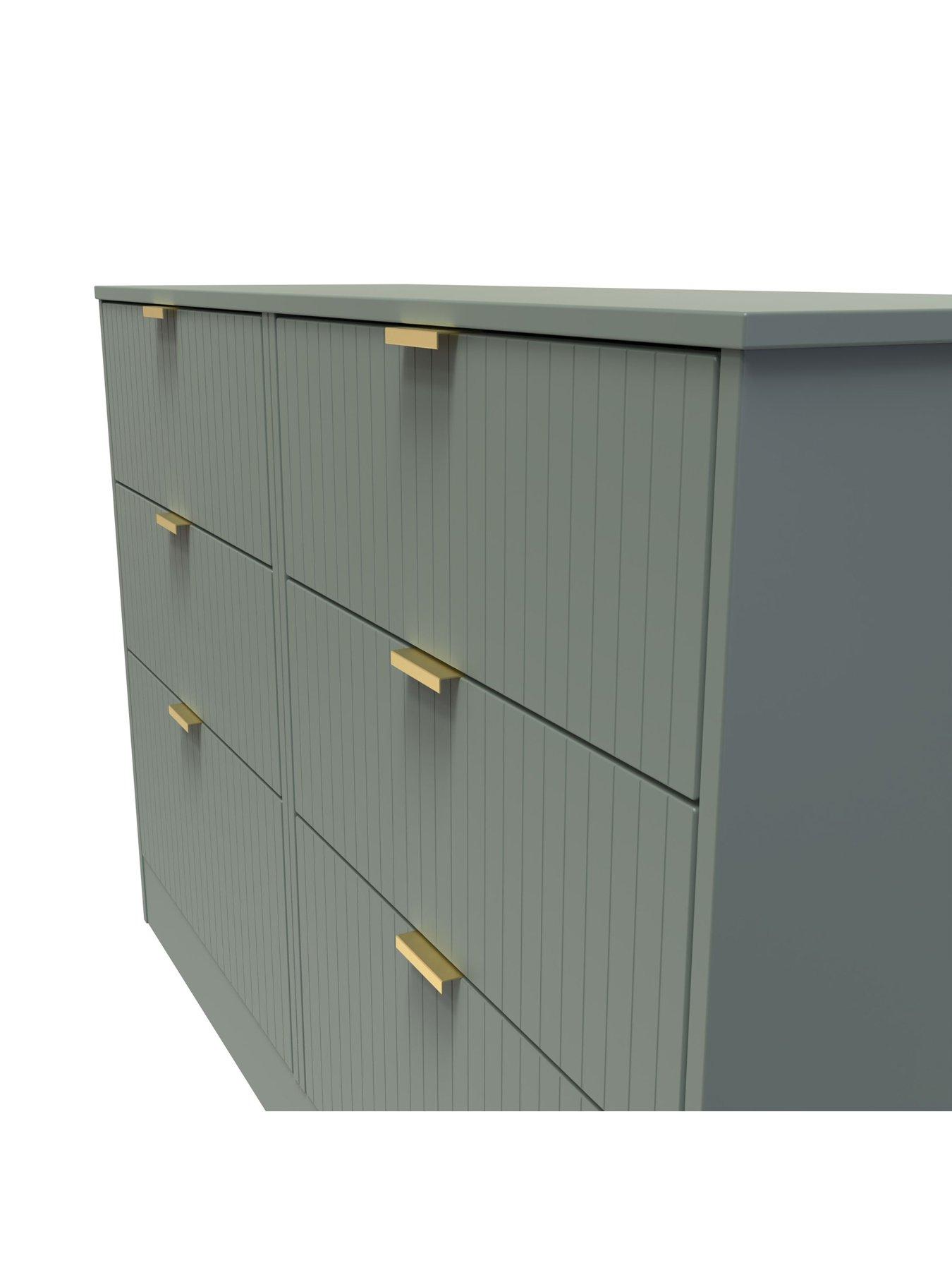  image of swift-nevada-ready-assembled-6-drawer-bed-box