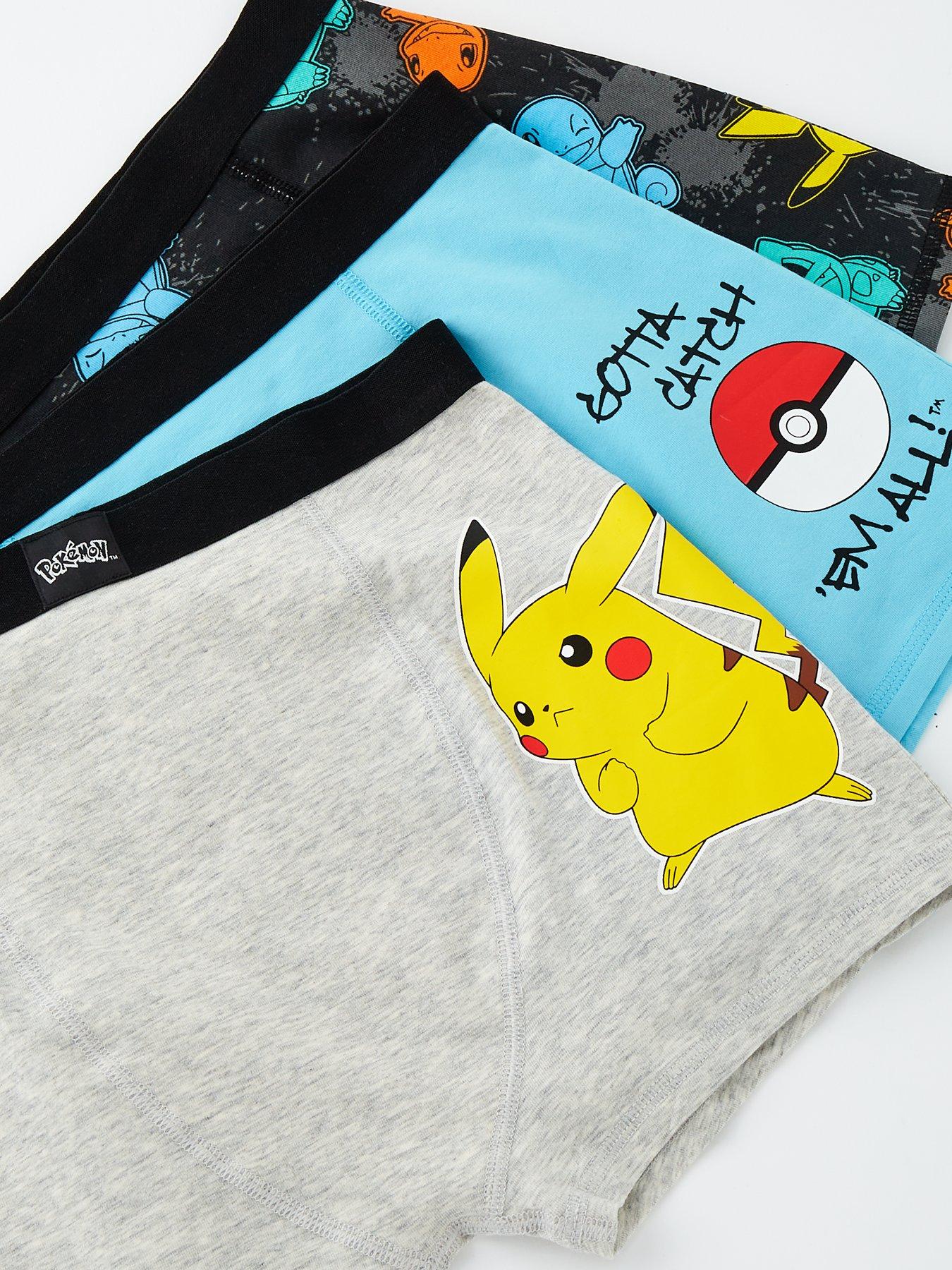 Image 5 of 5 of Pokemon Pokemon&nbsp;3 Pack&nbsp;Boxer Trunks - Multi
