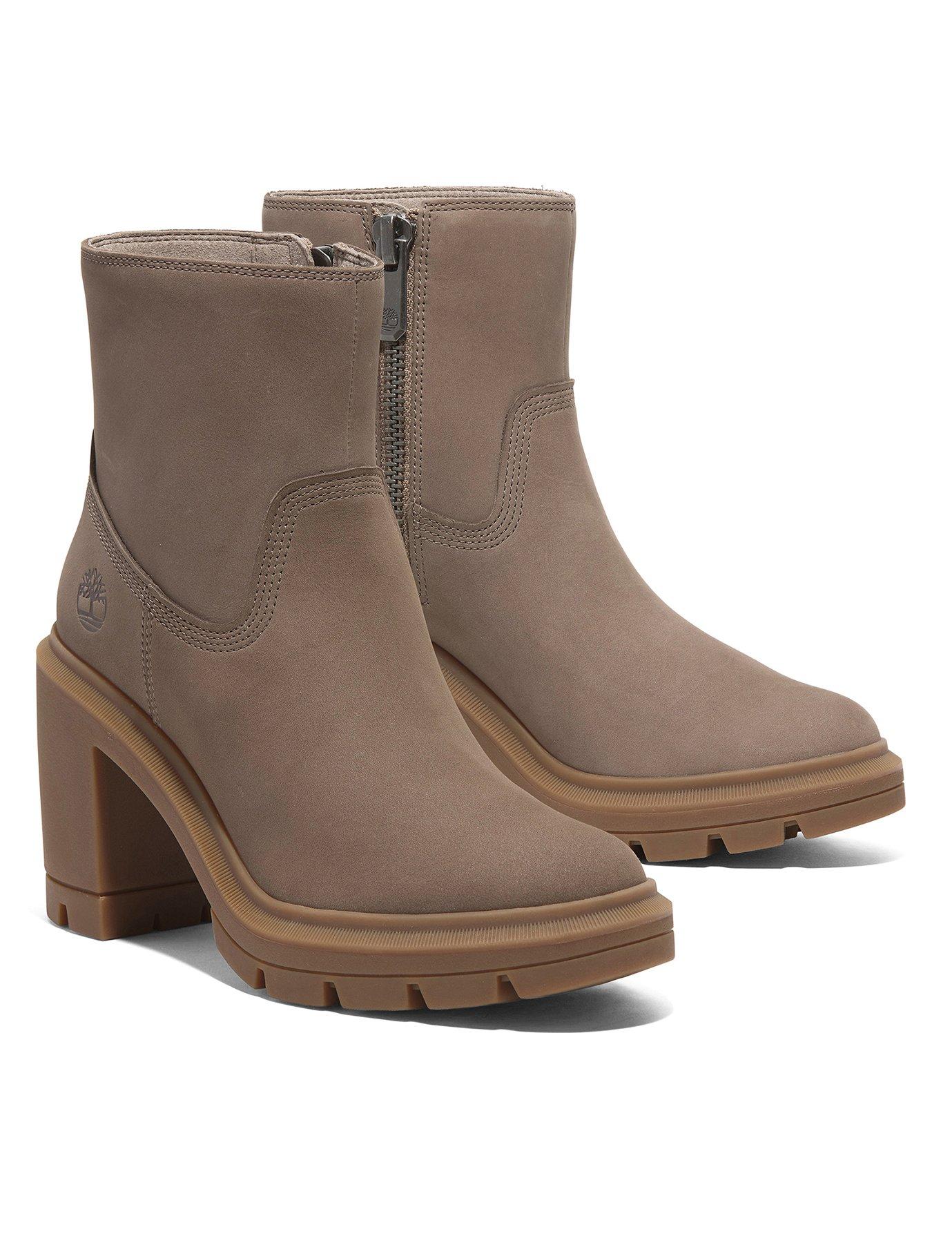 Image 1 of 5 of Timberland Allington Heights Heeled Ankle Boot - Light Brown
