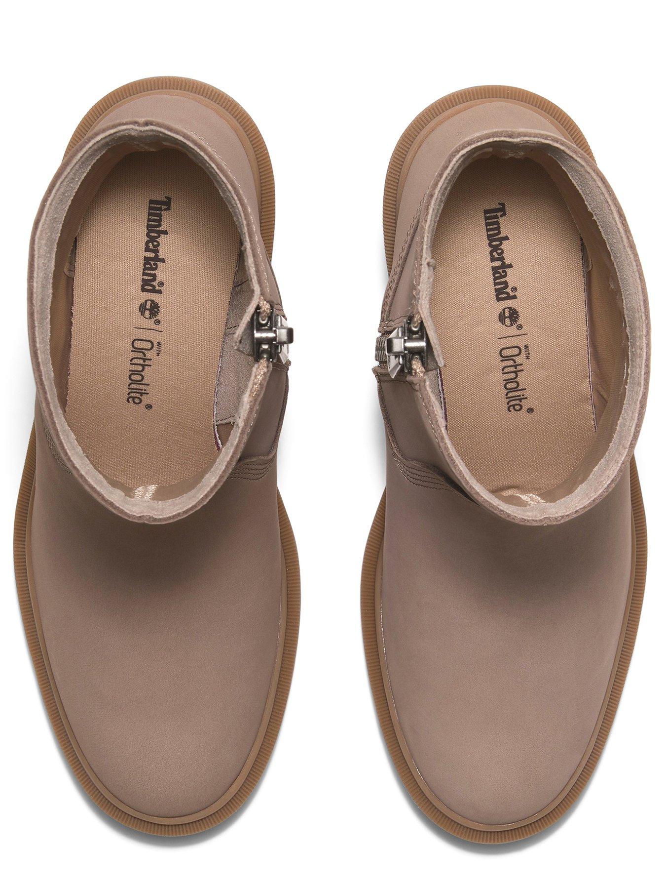 Image 4 of 5 of Timberland Allington Heights Heeled Ankle Boot - Light Brown
