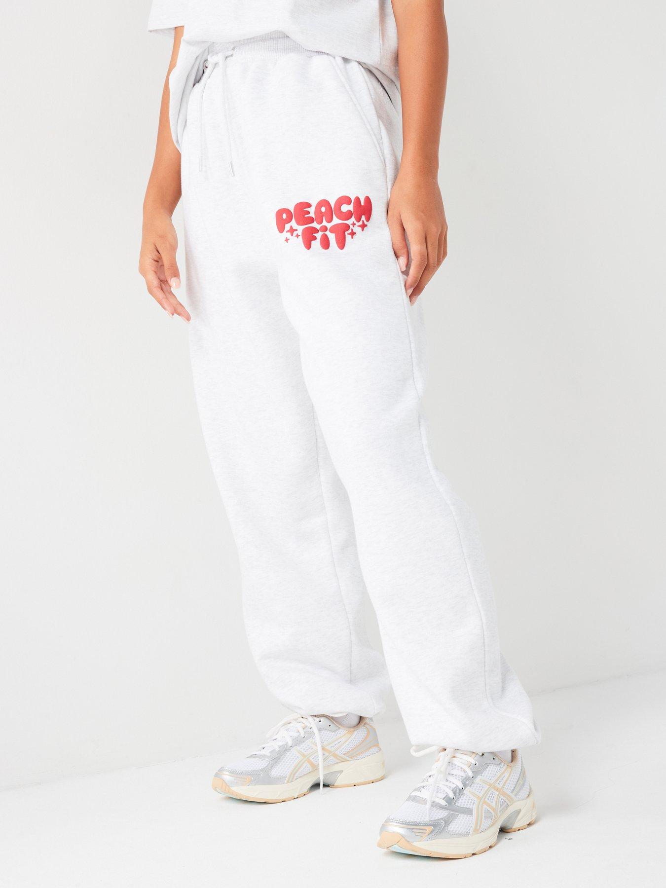 Peach Fit Womens Positive Energy Oversized Jogger Navy littlewoods