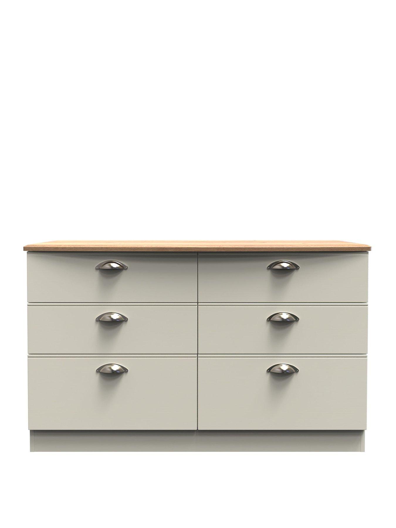stillFront image of swift-tivoli-ready-assembled-6-drawer-chest