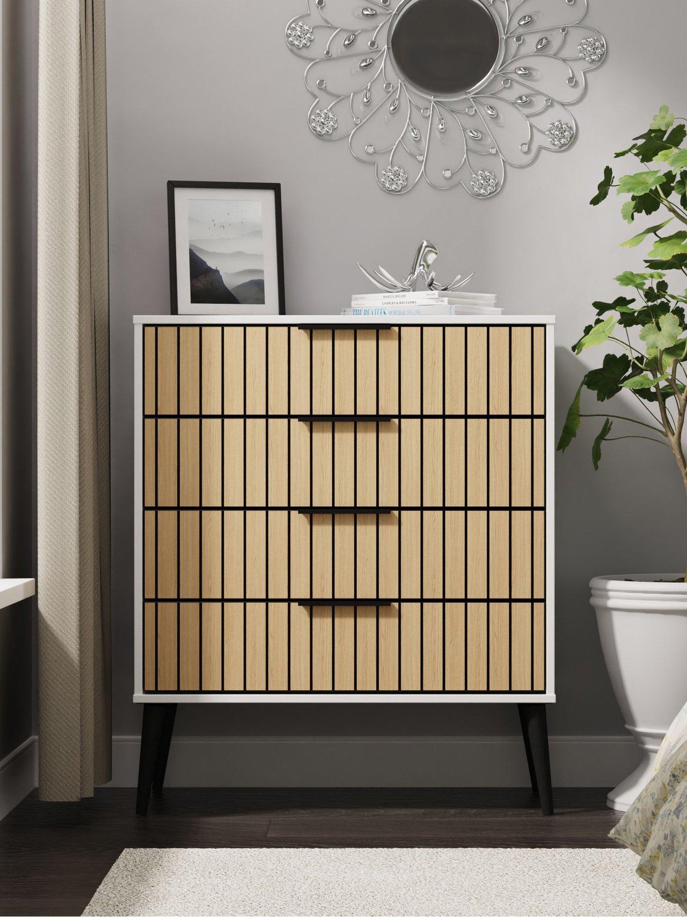  image of swift-florida-ready-assembled-4-drawer-chest