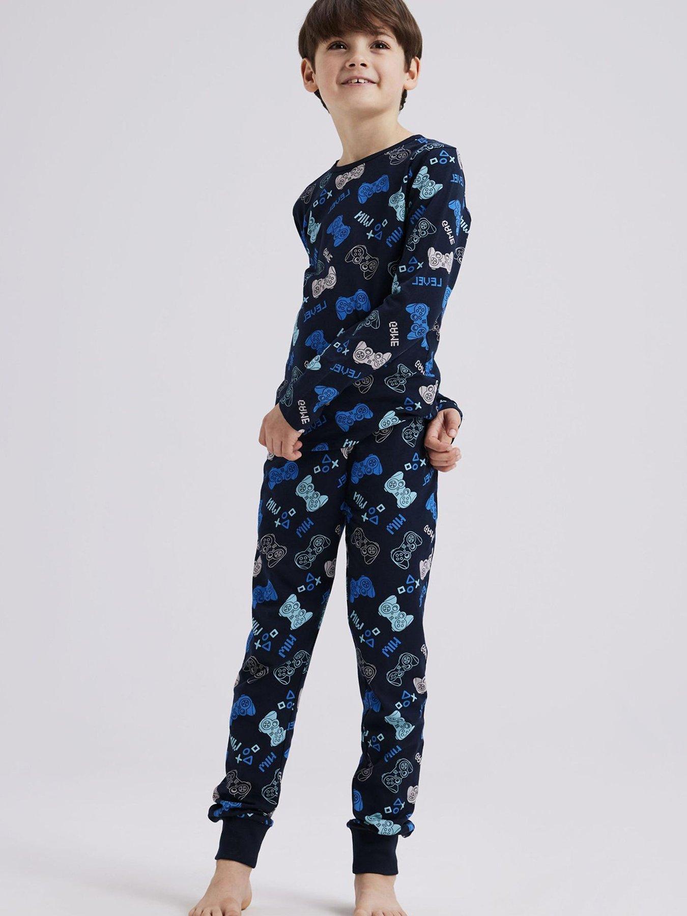 undefined Boys Gaming Pyjamas - Dark Sapphire