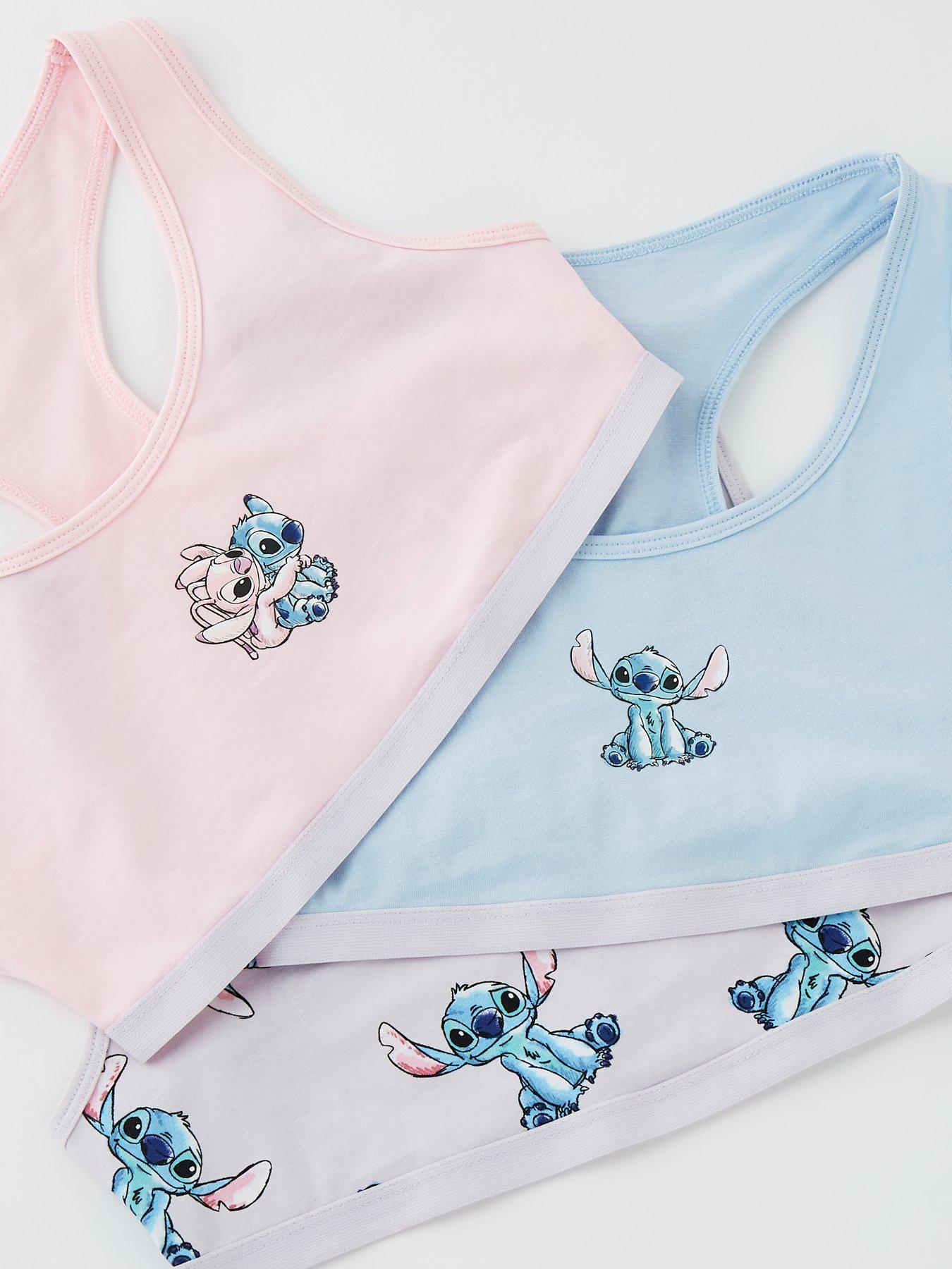 Image 5 of 5 of Disney Lilo & Stitch Disney Lilo And Stitch 3 Pack Crop Tops - Multi