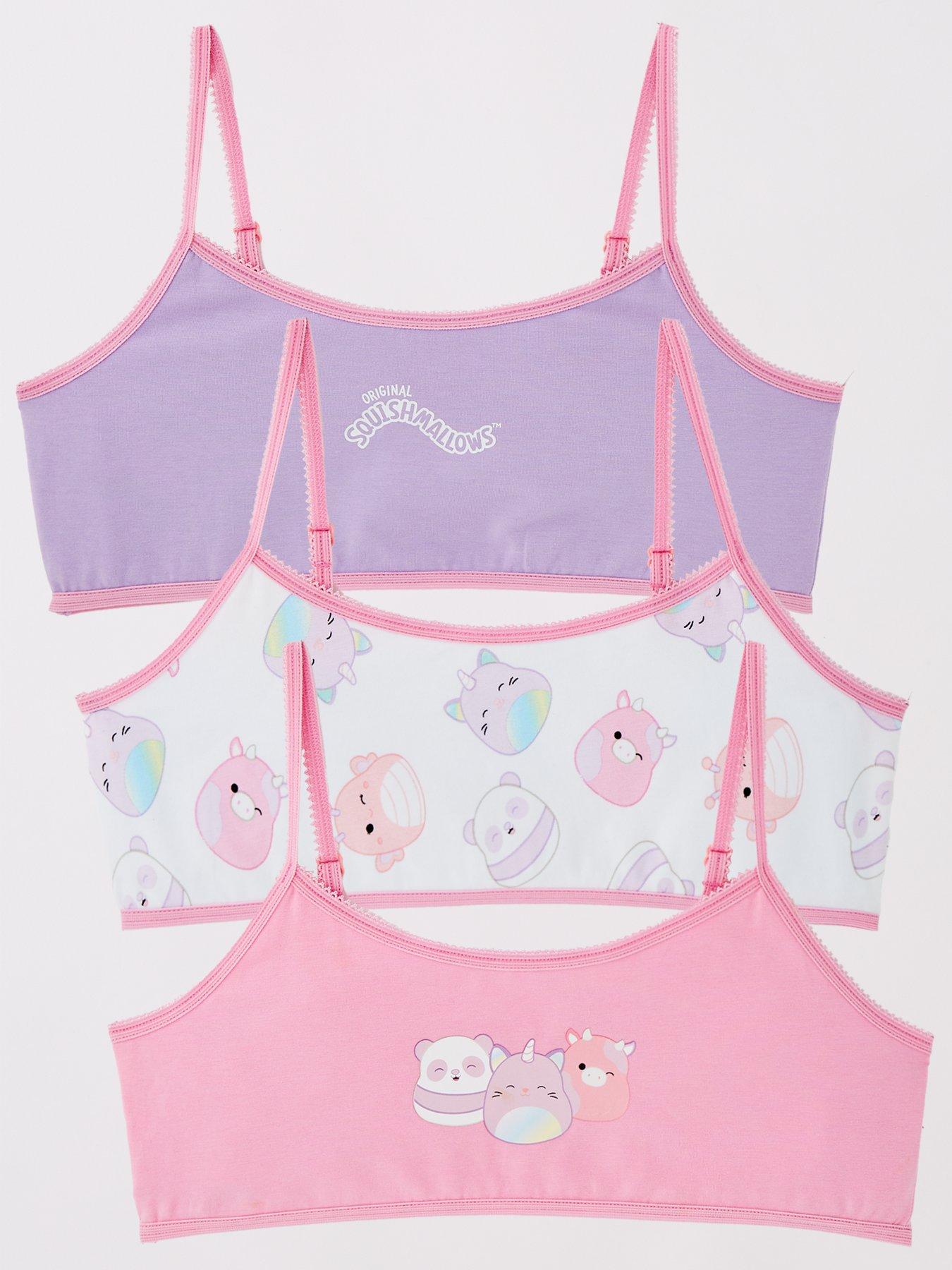 Squishmallows Squishmallows 3 Pack Crop Tops - Multi