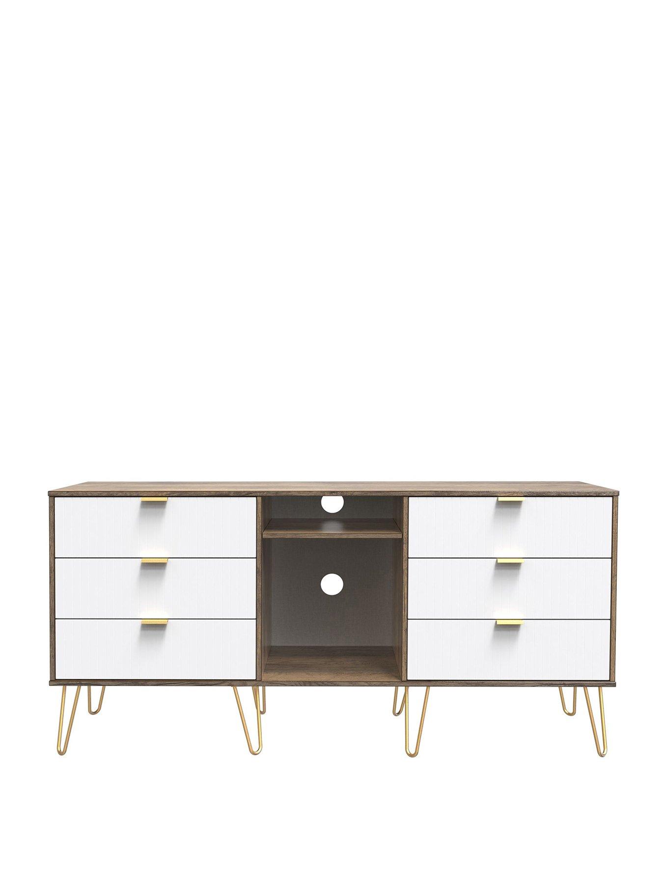 Image 2 of 7 of SWIFT Andie Ready Assembled 6 Drawer Sideboard/TV Unit
