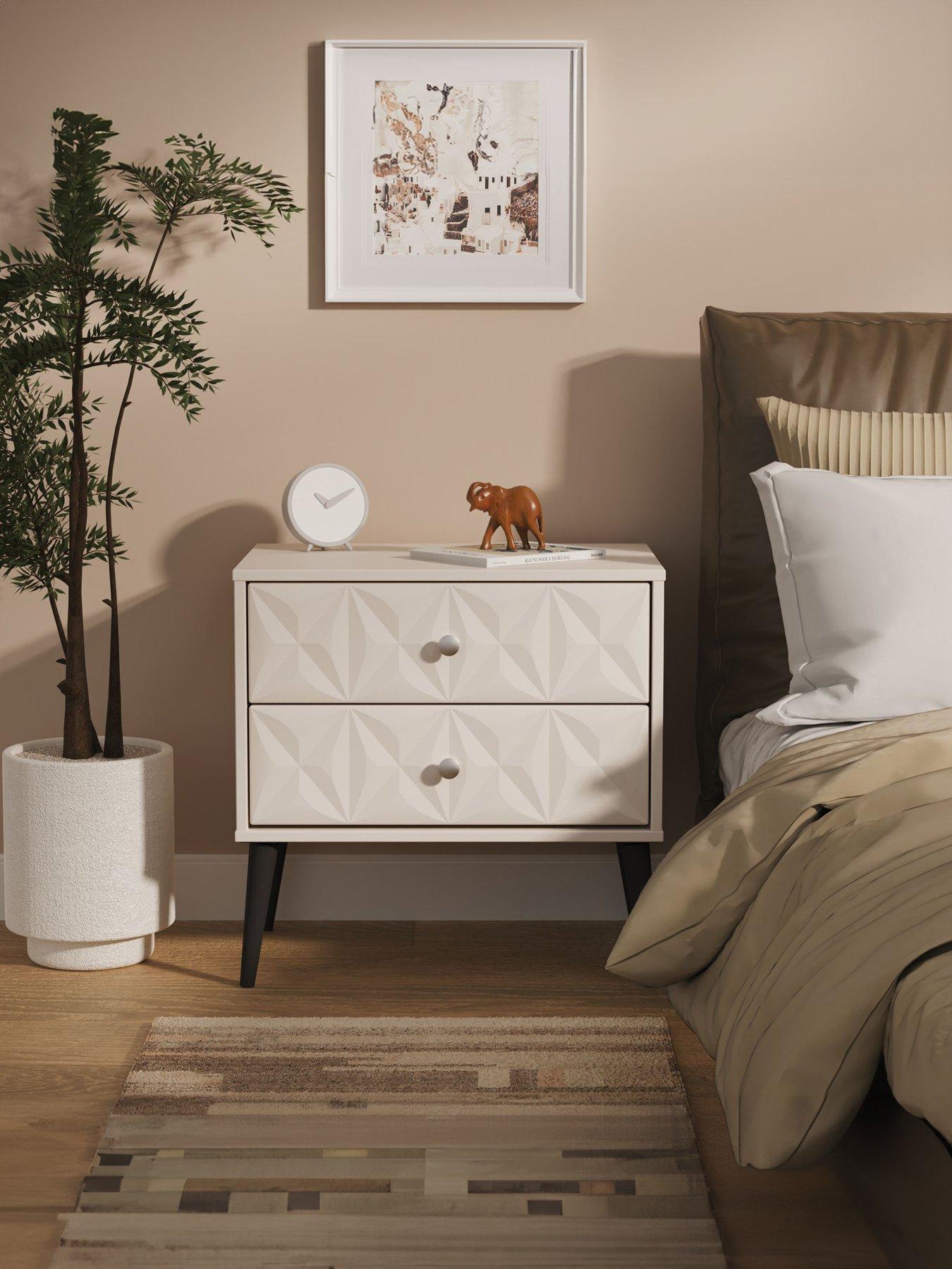 swift-valencia-ready-assembled-2-drawer-side-table
