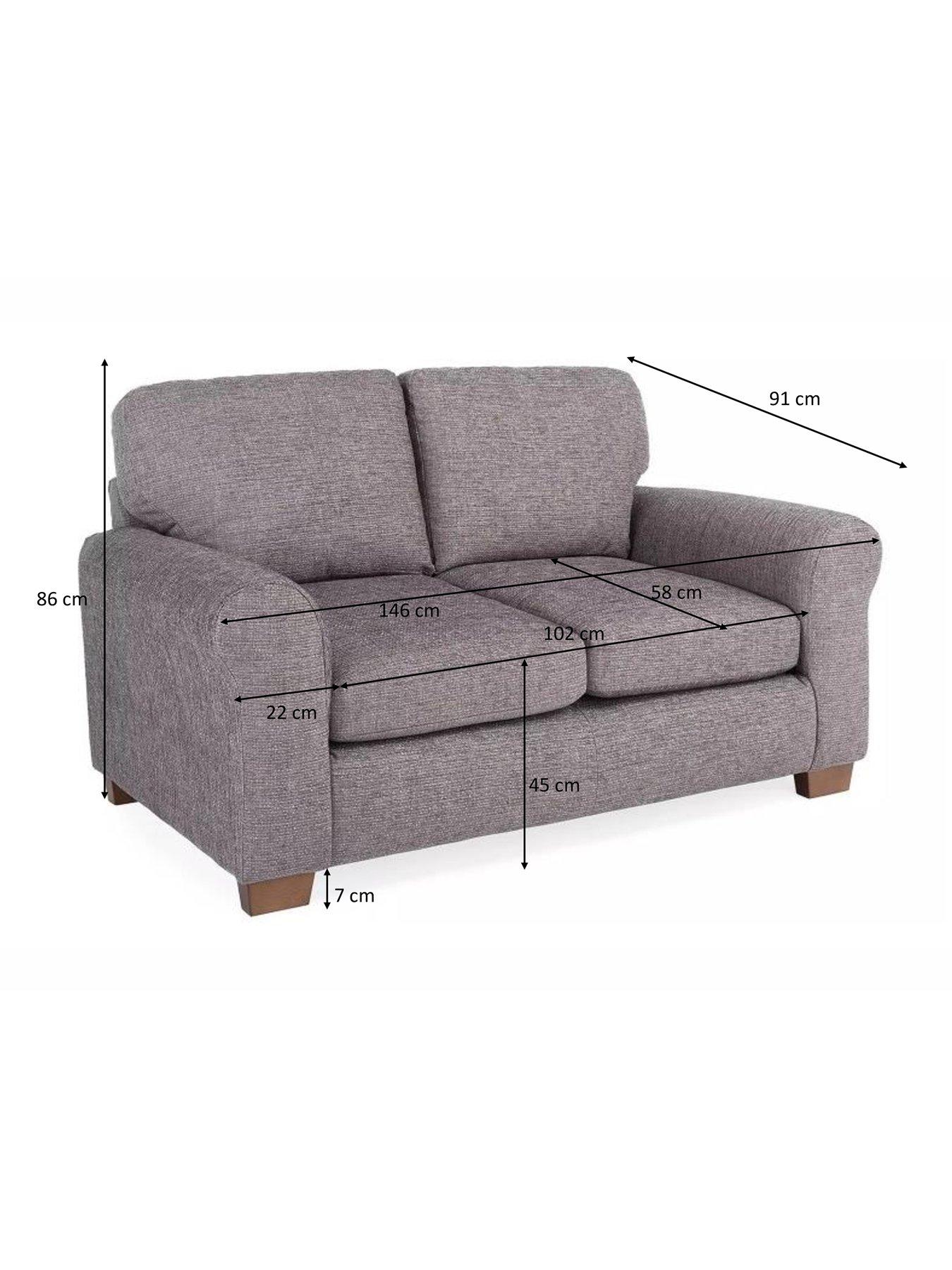Image 6 of 7 of The Very Collection New Bailey 2 Seater&nbsp;Fabric&nbsp;Sofa&nbsp;- FSC Certified