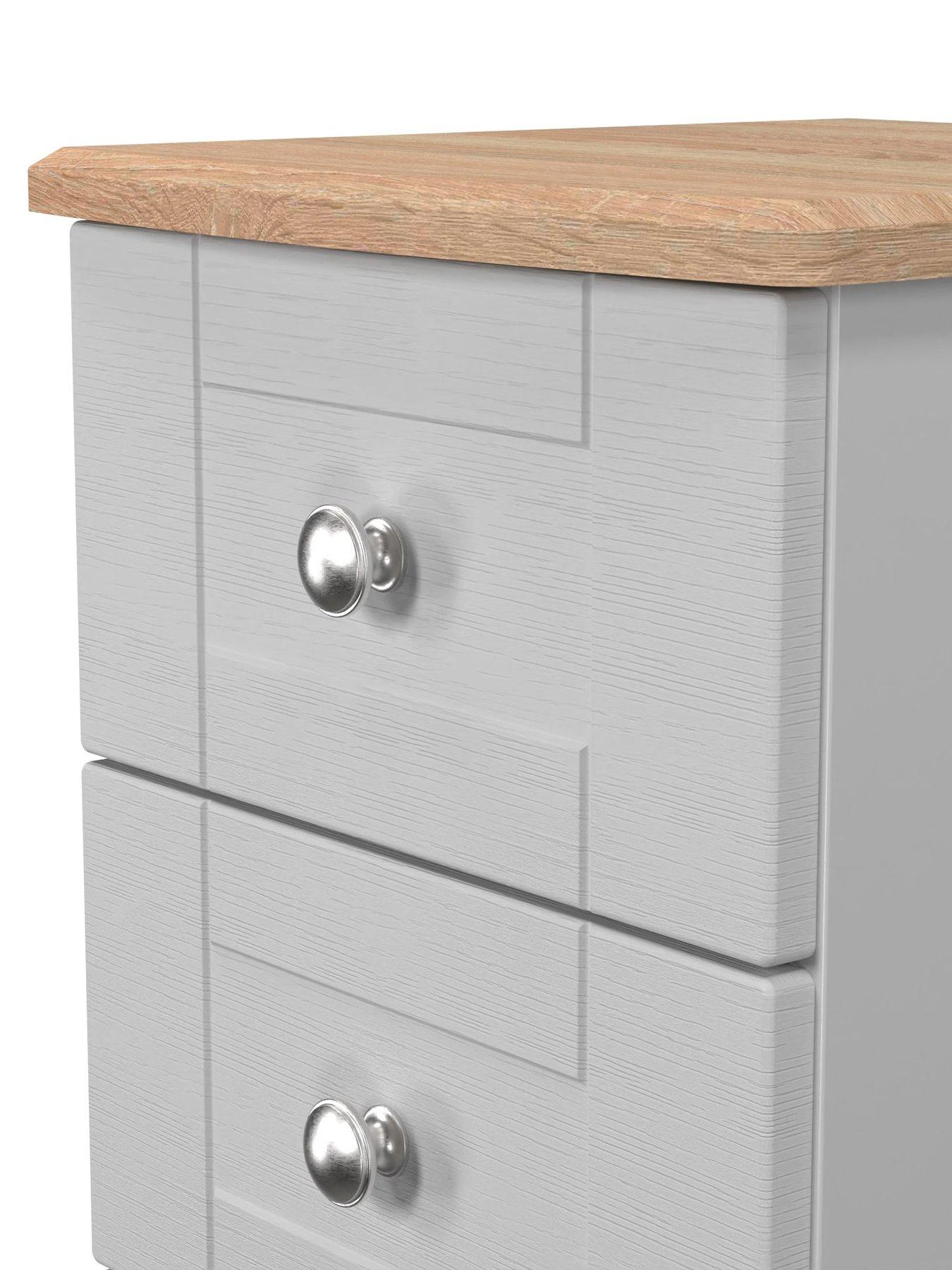  image of swift-sydney-ready-assemblednbsp3-drawer-bedside-chest