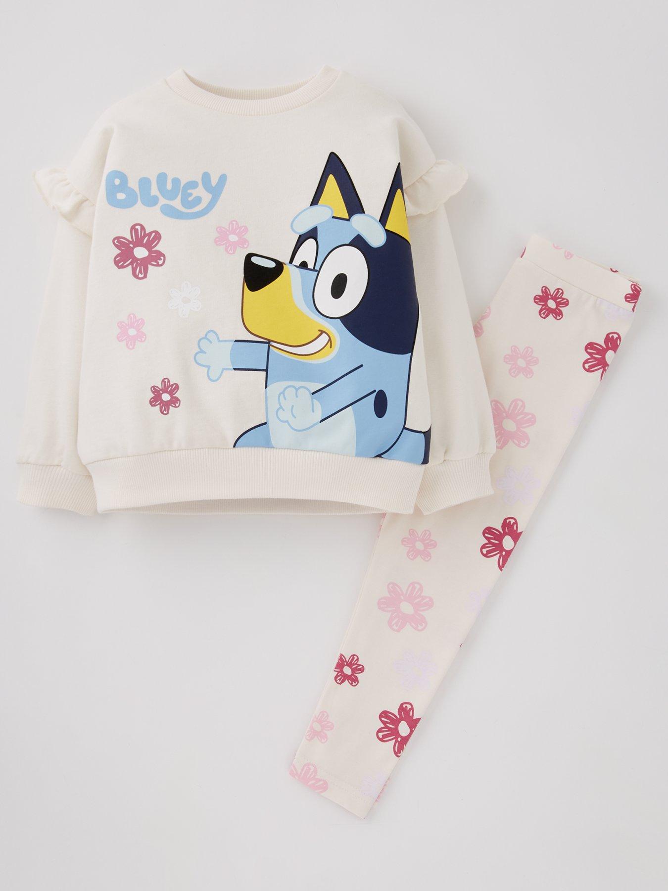 front image of bluey-2-piece-frill-sweat-and-legging-set-off-white