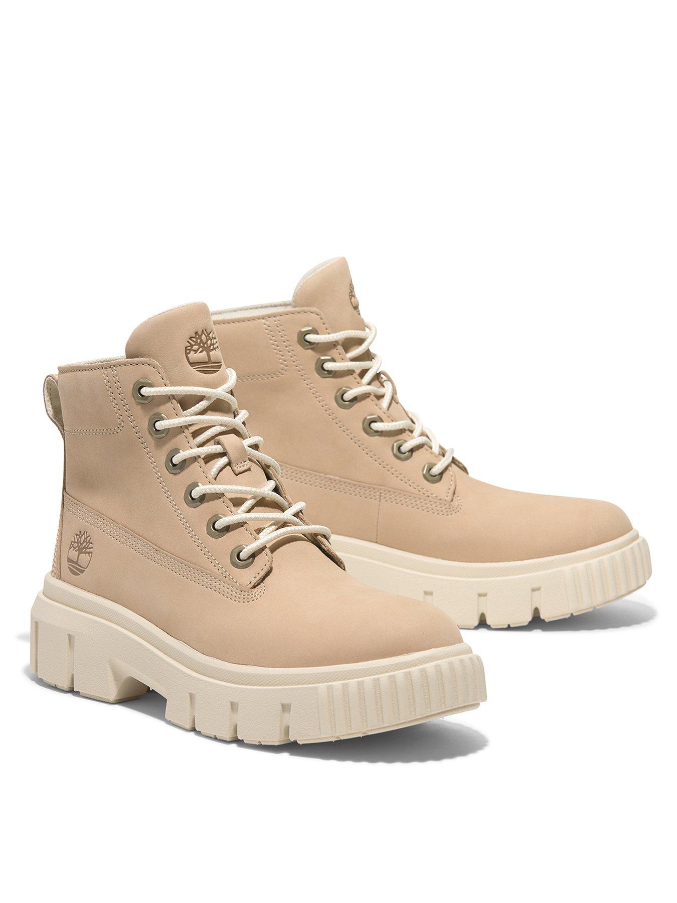 Image 2 of 7 of Timberland Greyfield Nubuck Lace-up Boot - Light Beige