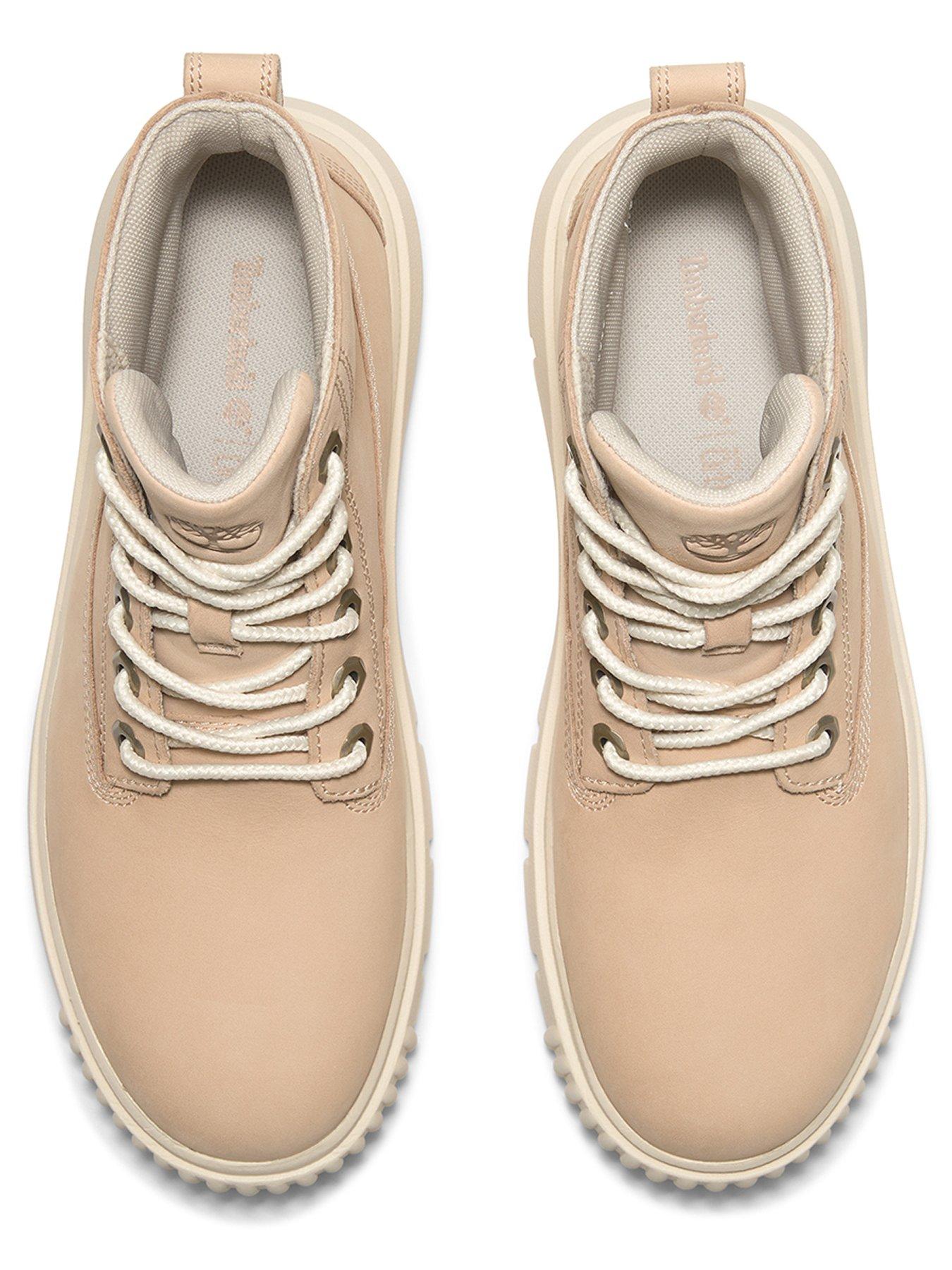 Image 4 of 7 of Timberland Greyfield Nubuck Lace-up Boot - Light Beige