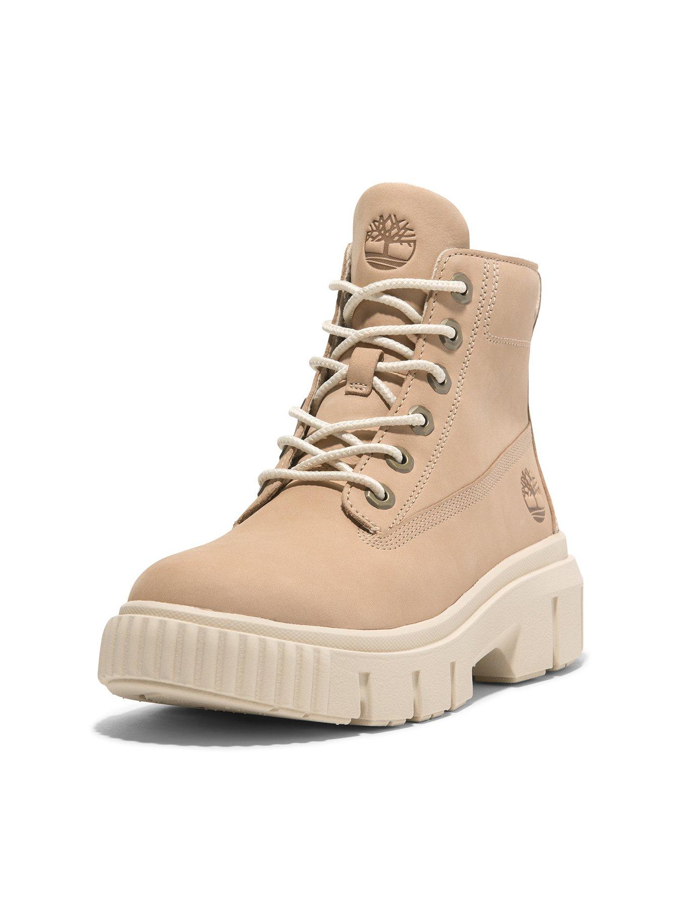 Image 6 of 7 of Timberland Greyfield Nubuck Lace-up Boot - Light Beige