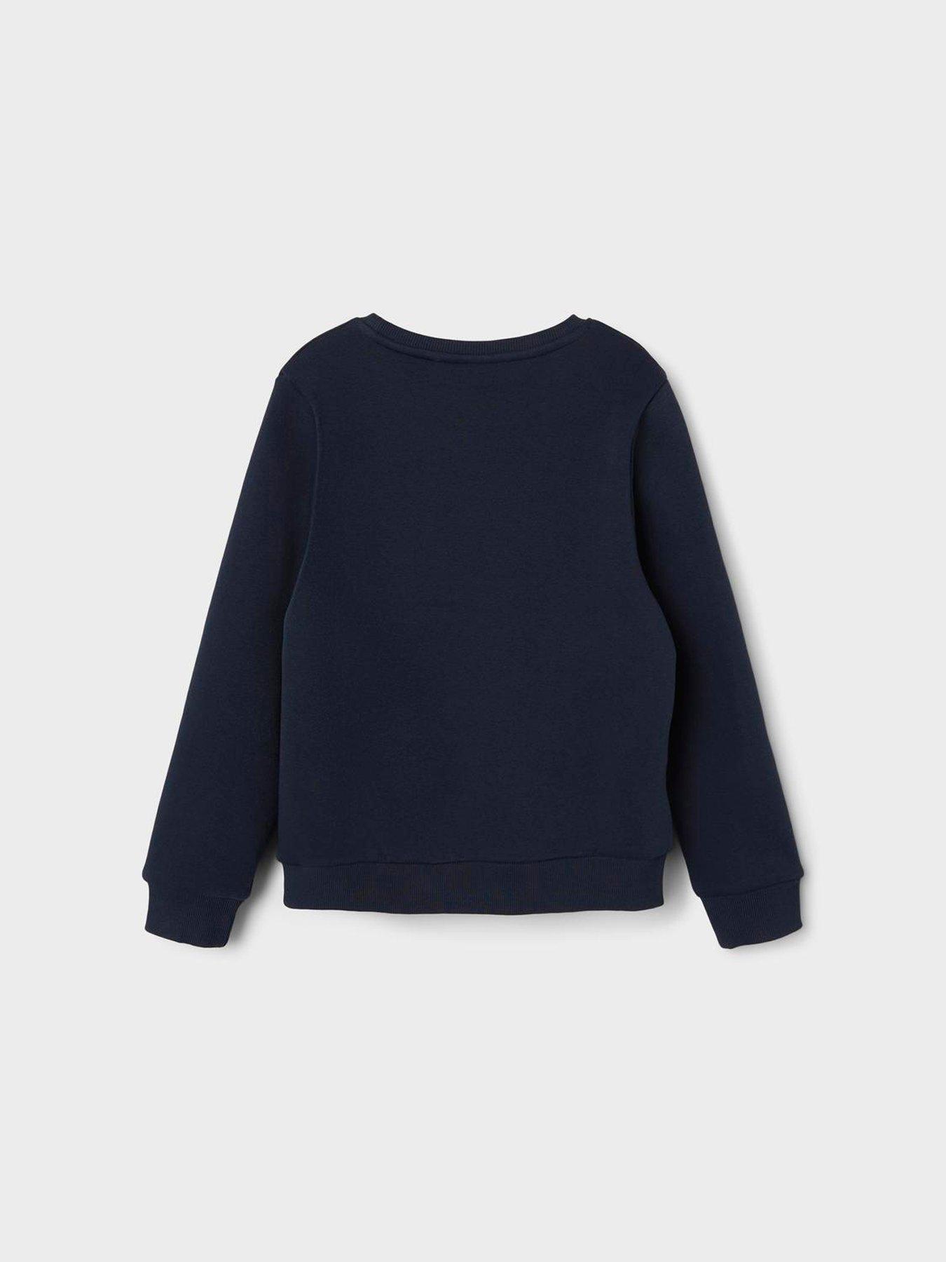 Image 2 of 4 of Name It Girls University Sweat - Dark Sapphire
