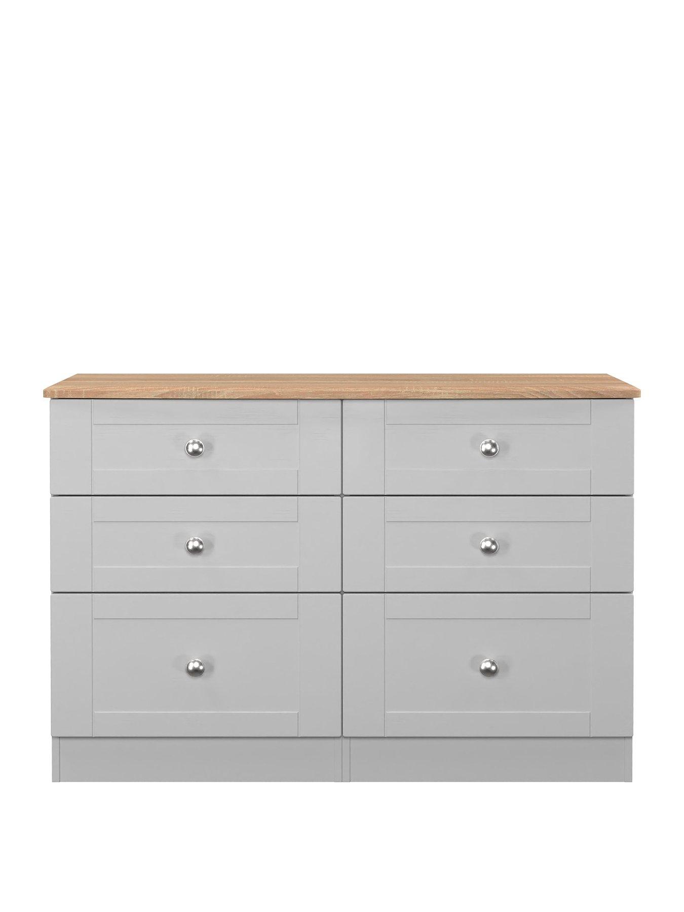  image of swift-sydney-ready-assemblednbsp6-drawer-midi-chest