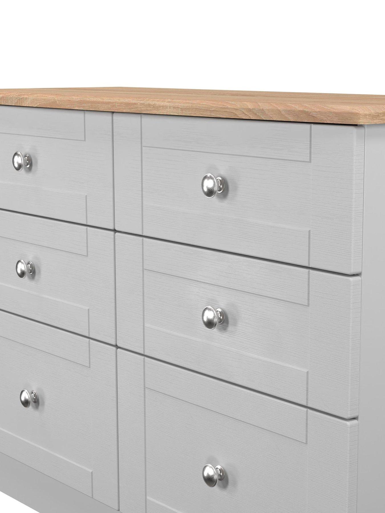  image of swift-sydney-ready-assemblednbsp6-drawer-midi-chest