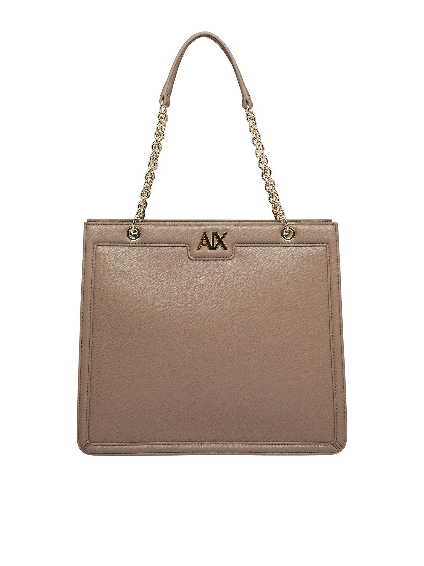 River Island Embossed Tote Bag Dark Pink littlewoods