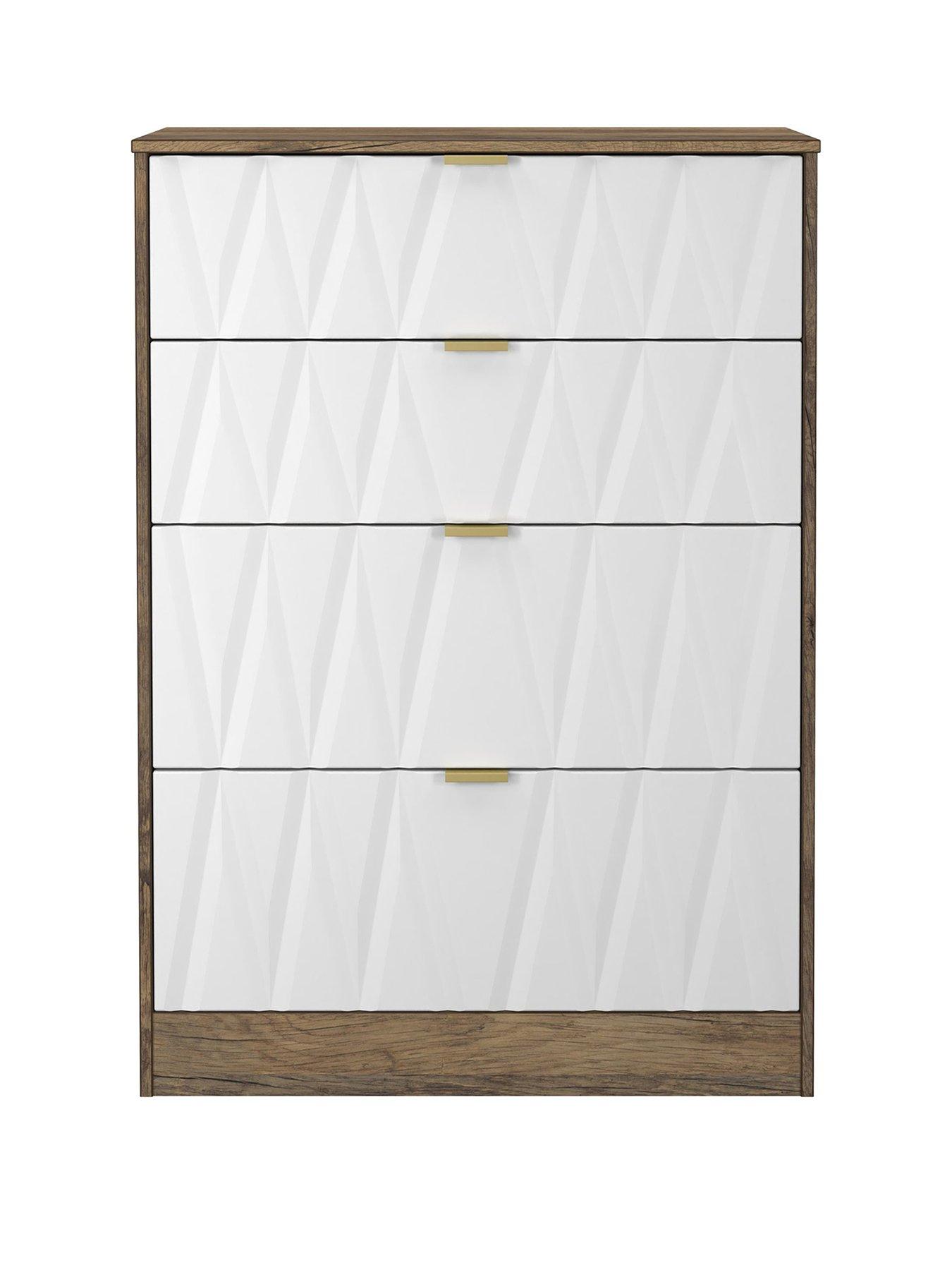 Image 2 of 7 of SWIFT Texas Ready Assembled 4 Drawer Chest