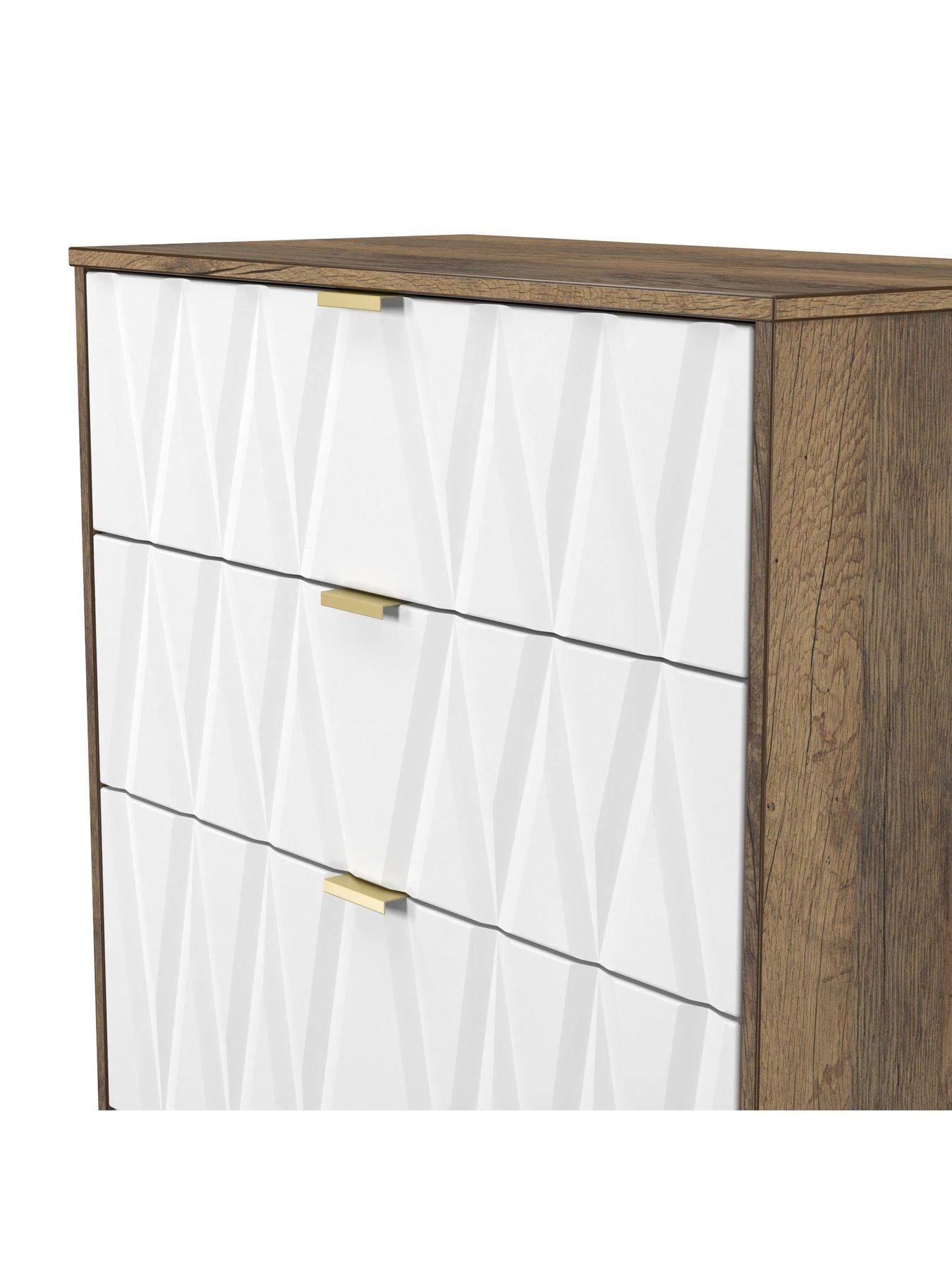 Image 4 of 7 of SWIFT Texas Ready Assembled 4 Drawer Chest