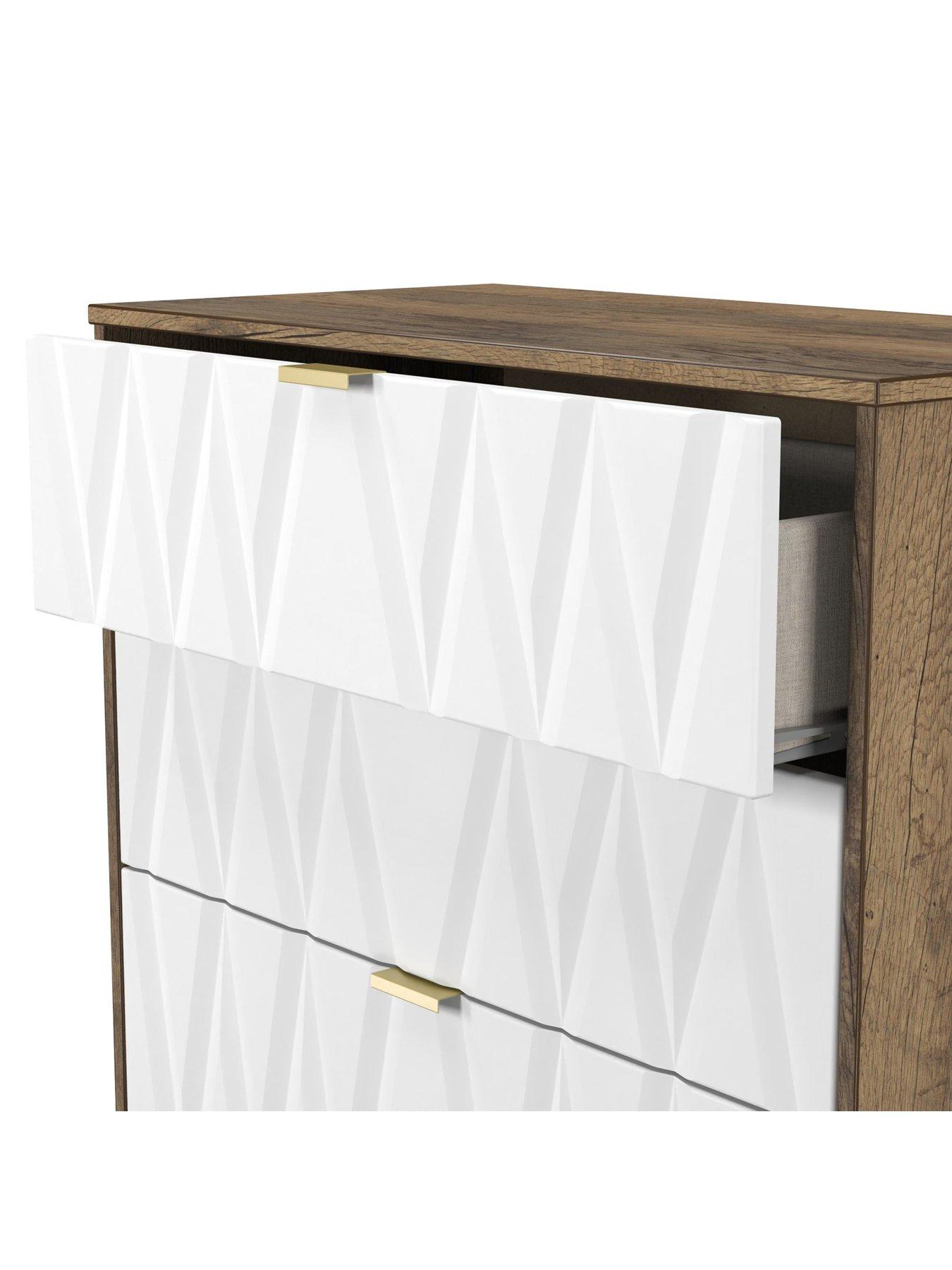 Image 7 of 7 of SWIFT Texas Ready Assembled 4 Drawer Chest
