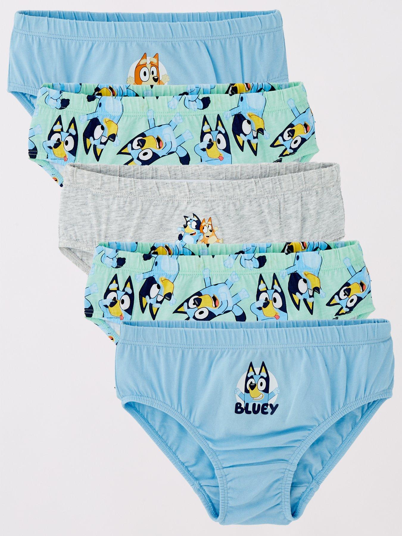 Bluey Boys 5 Pack Bluey Briefs - Multi