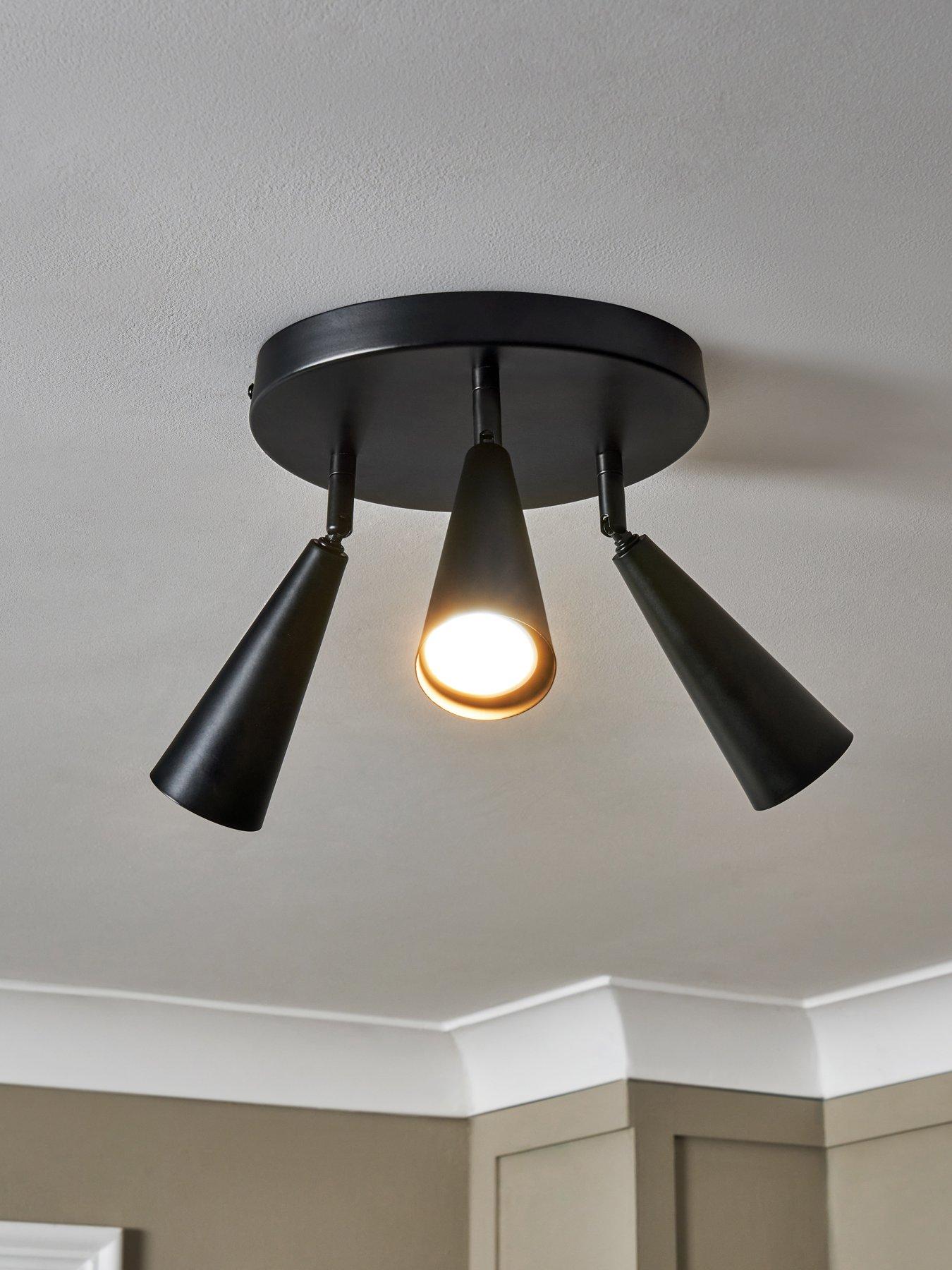  image of very-home-cone-3-light-flush