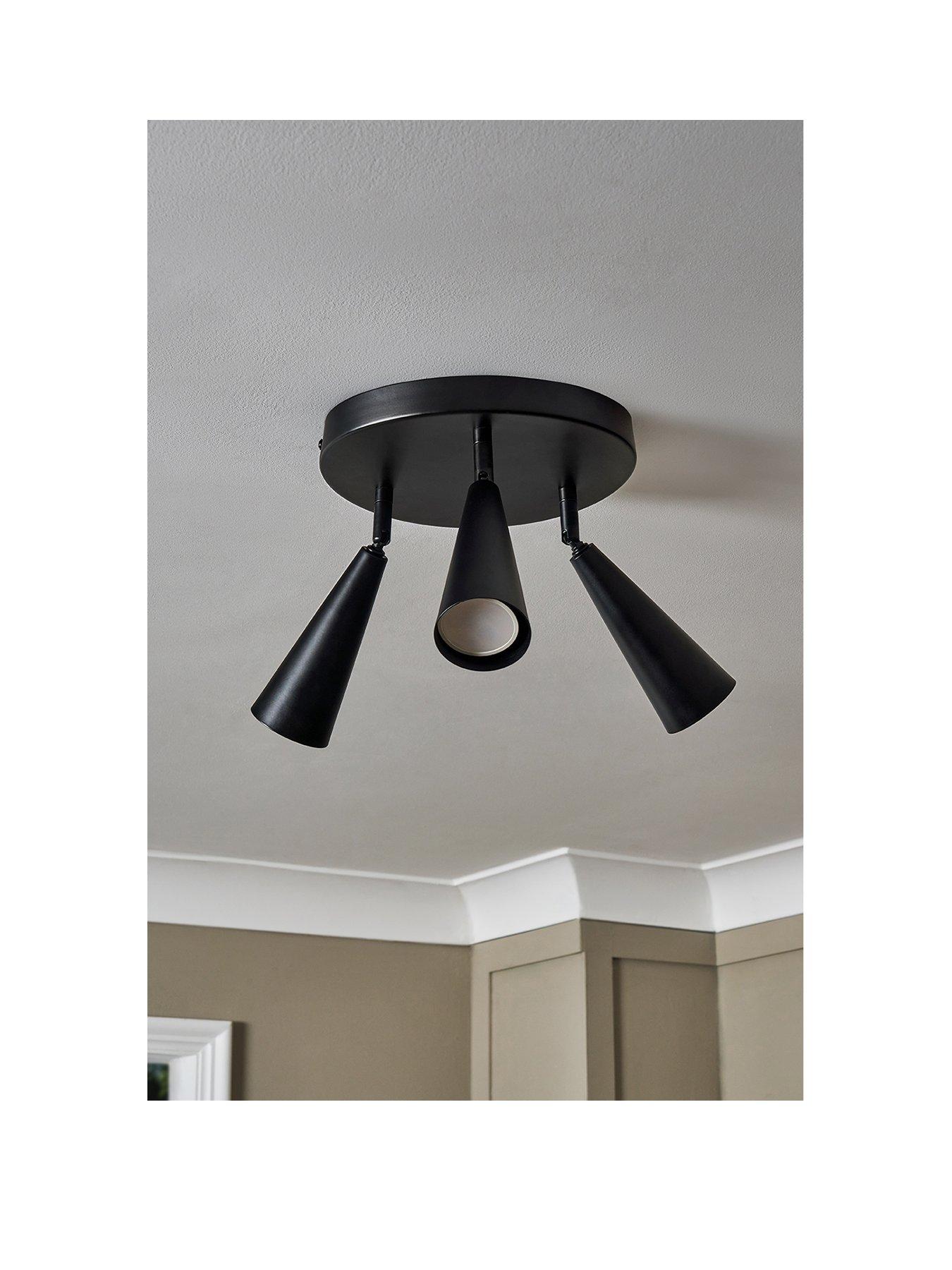  image of very-home-cone-3-light-flush