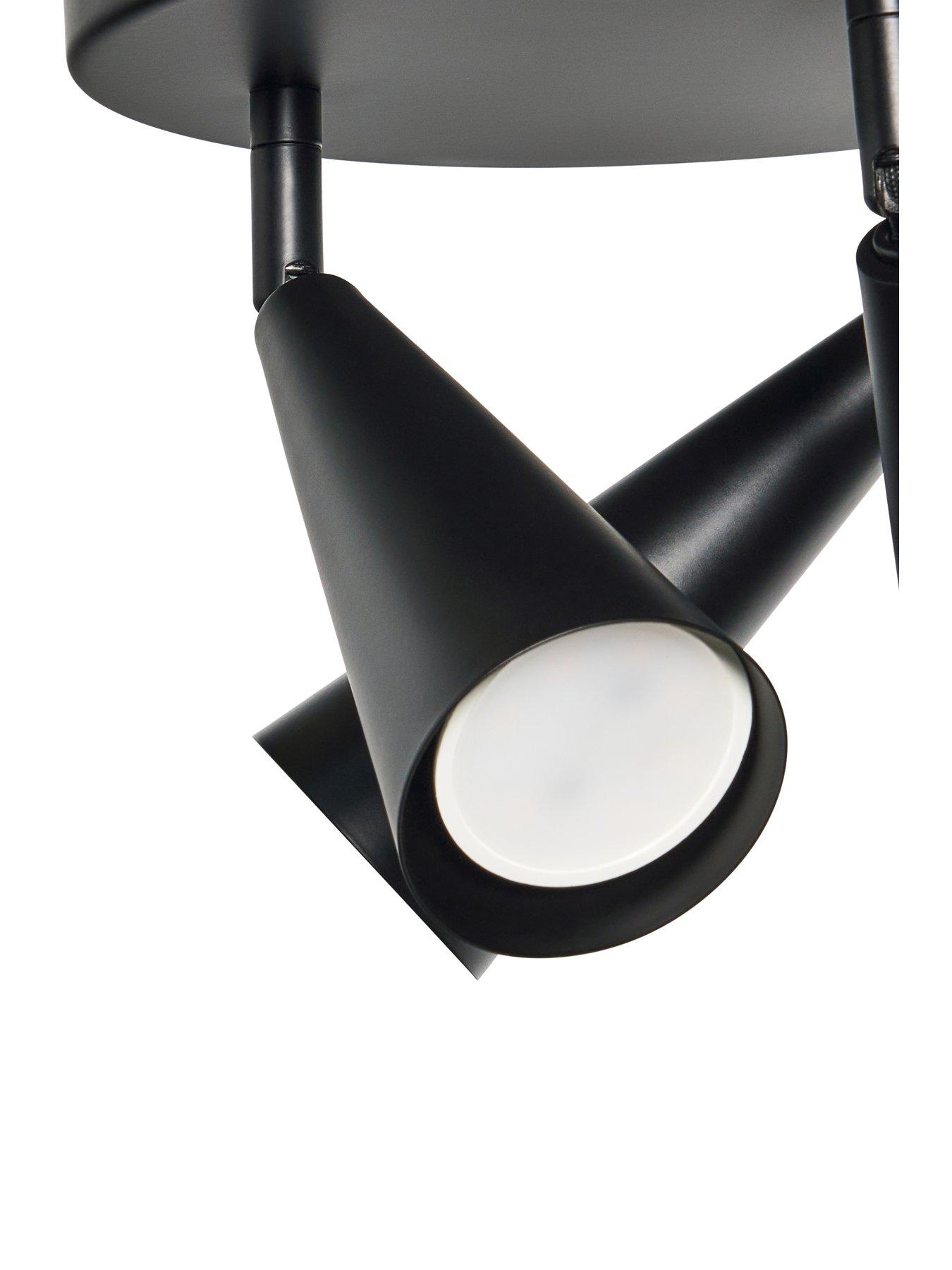  image of very-home-cone-3-light-flush