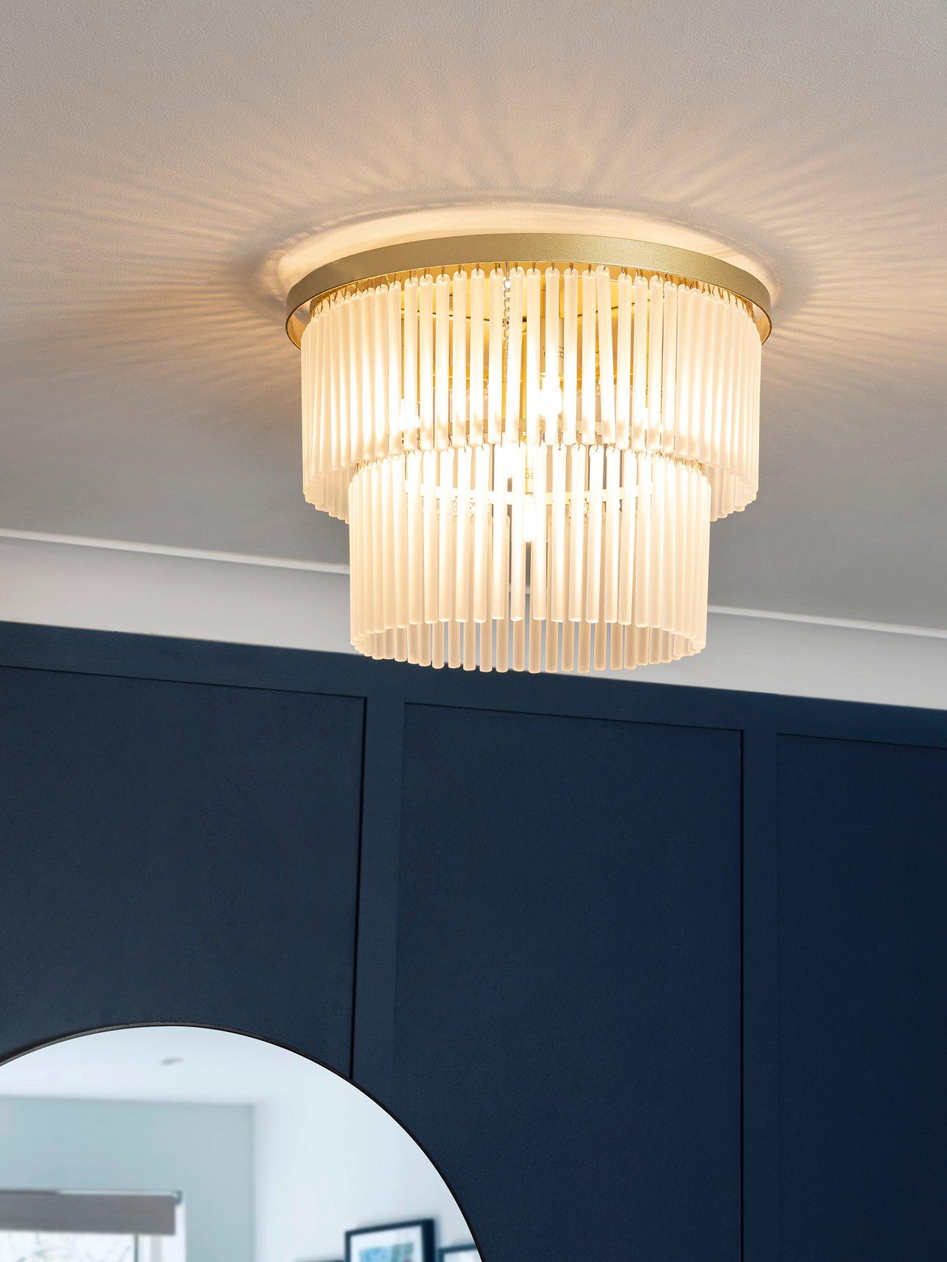 Very Home Aubrey Tiered Flush Ceiling Light