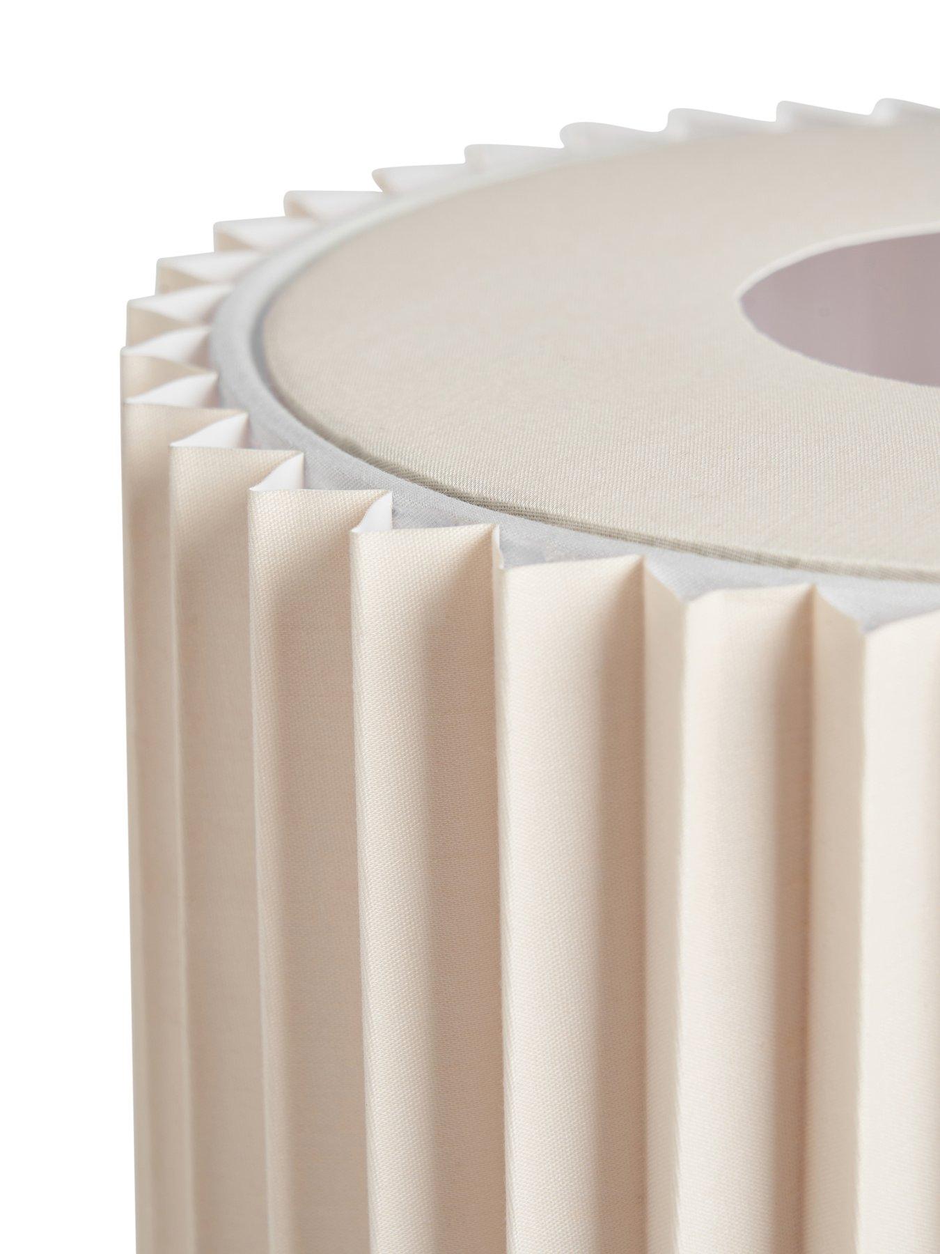  image of the-very-collection-knife-pleated-table-lamp