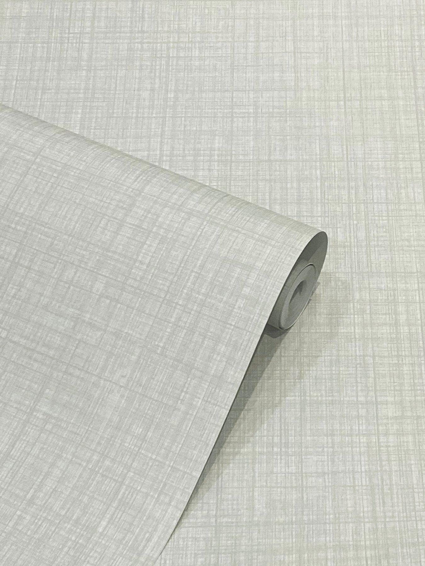 Image 2 of 6 of ARTHOUSE Weave Texture Neutral Wallpaper