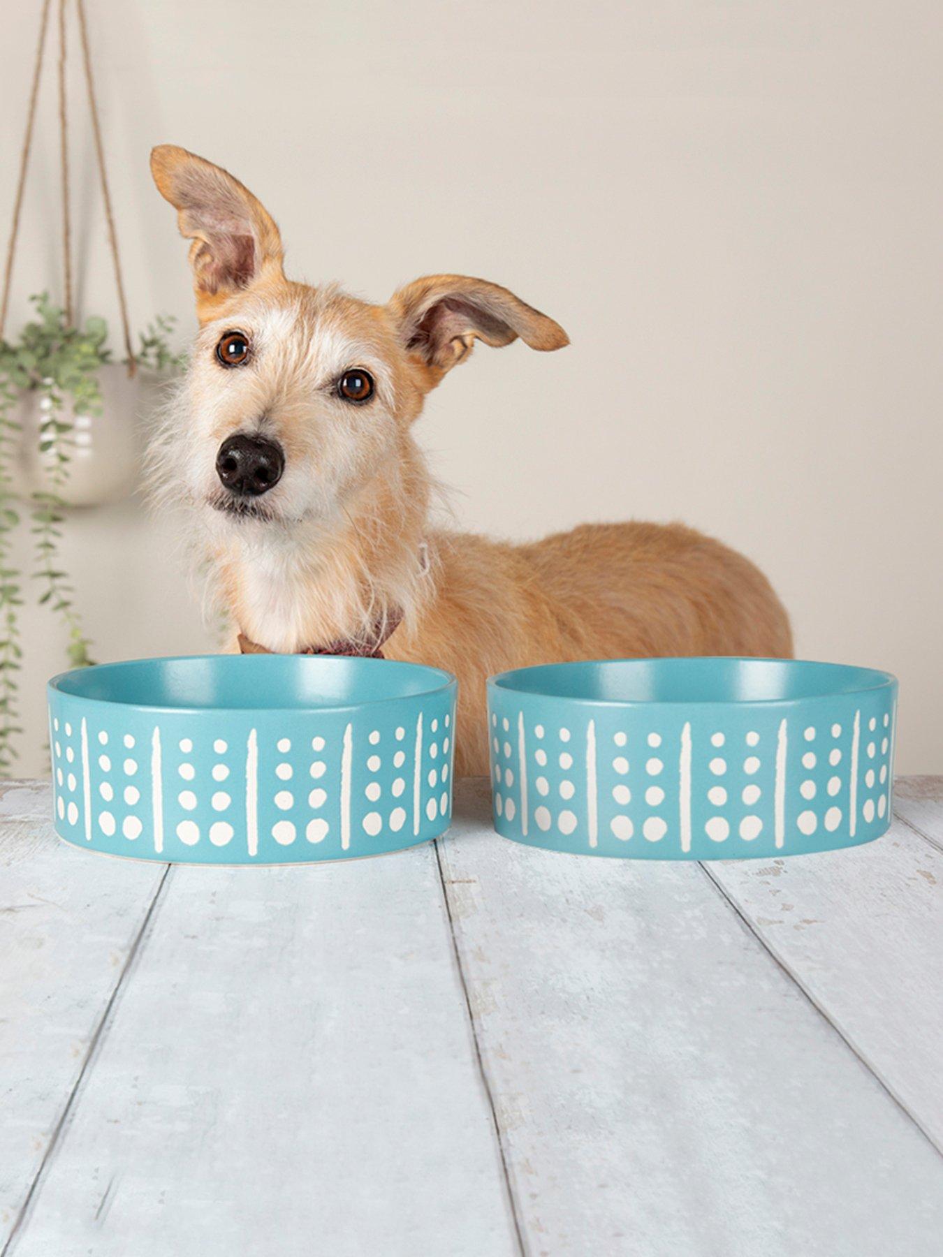 undefined Aztec 2-Piece Bowl Set - Turquoise 13cm