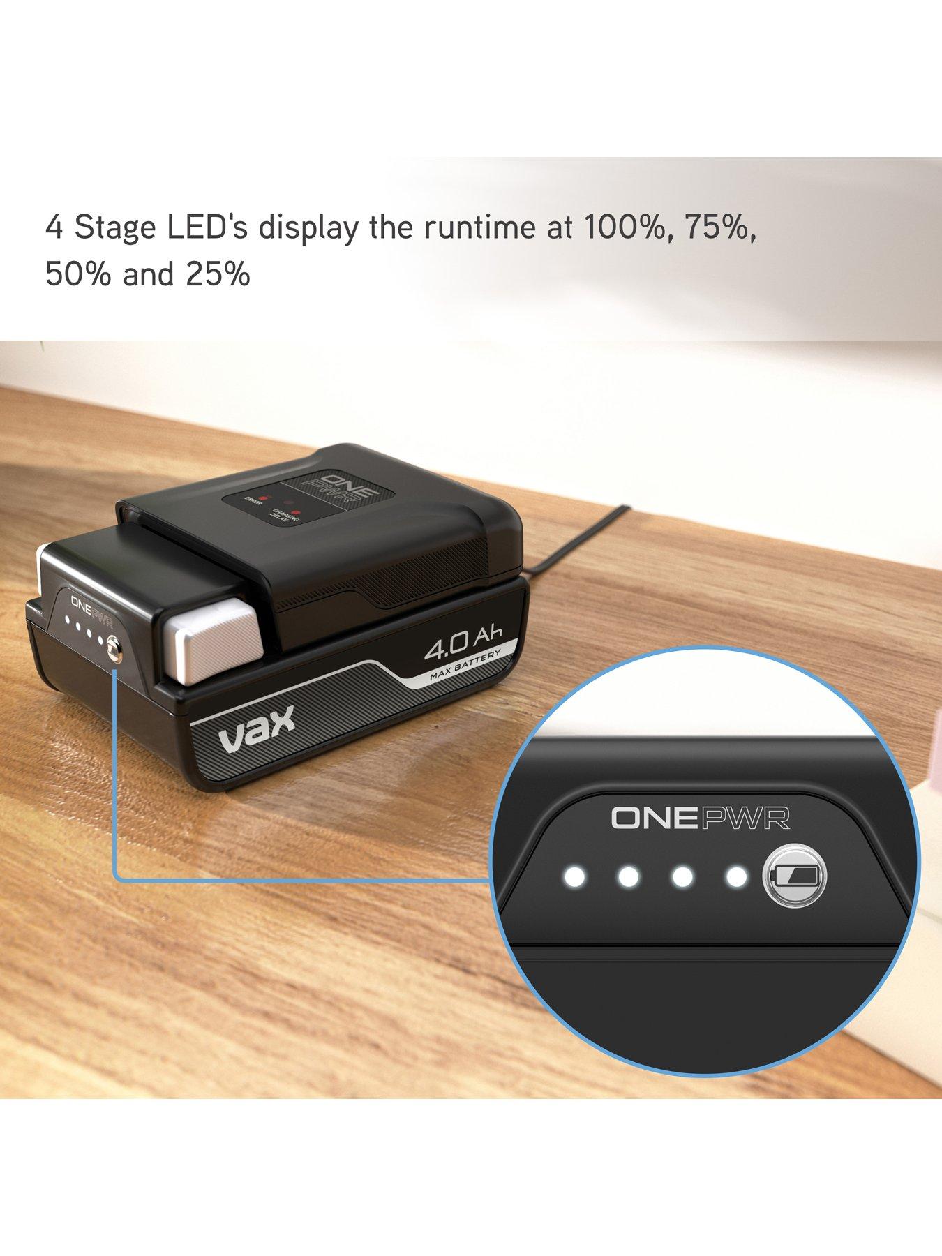 image of vax-onepwr-40ah-battery-and-15a-charger-kit