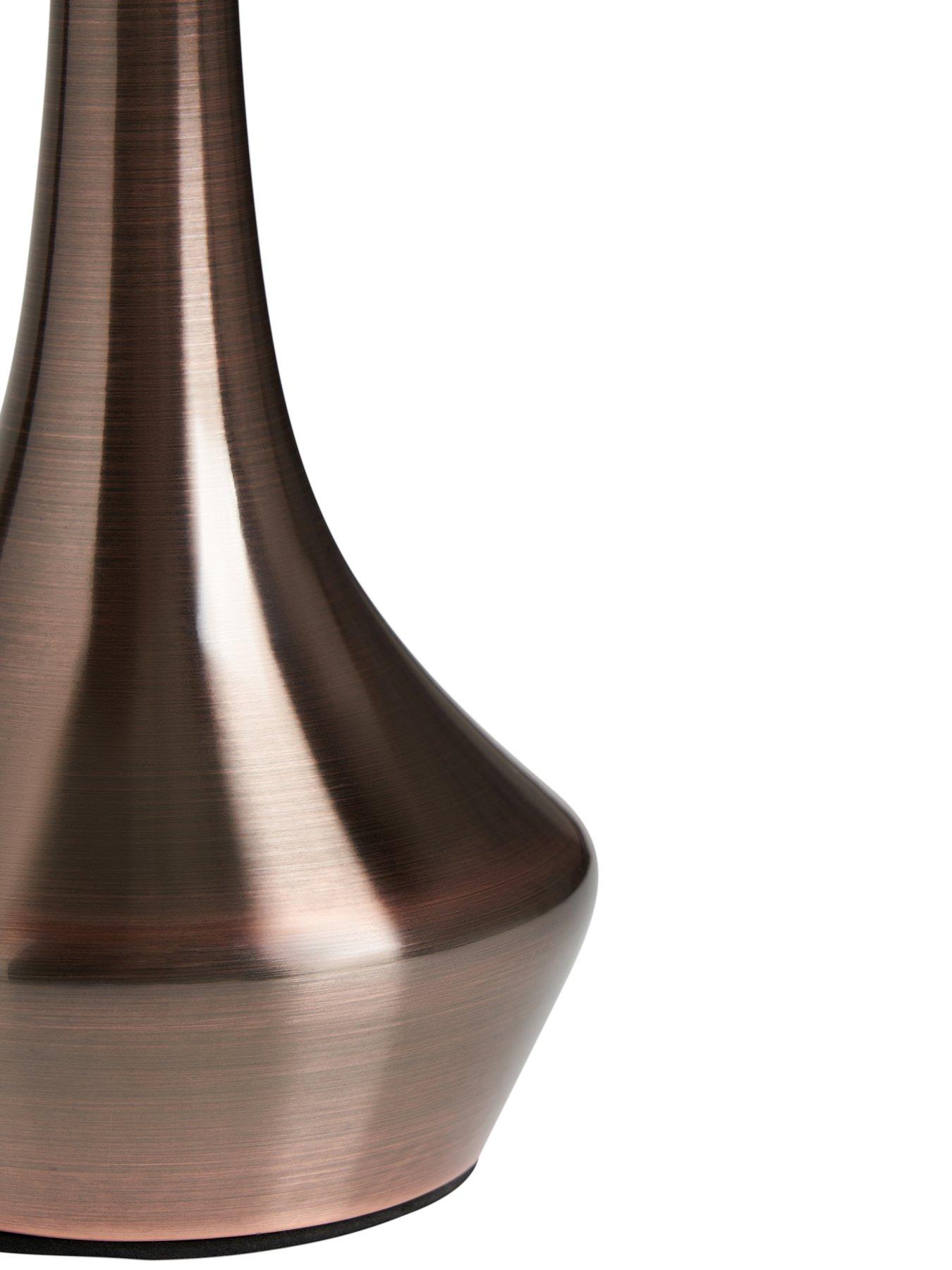 Image 5 of 6 of The Very Collection Small Metal Bedside Table Lamp