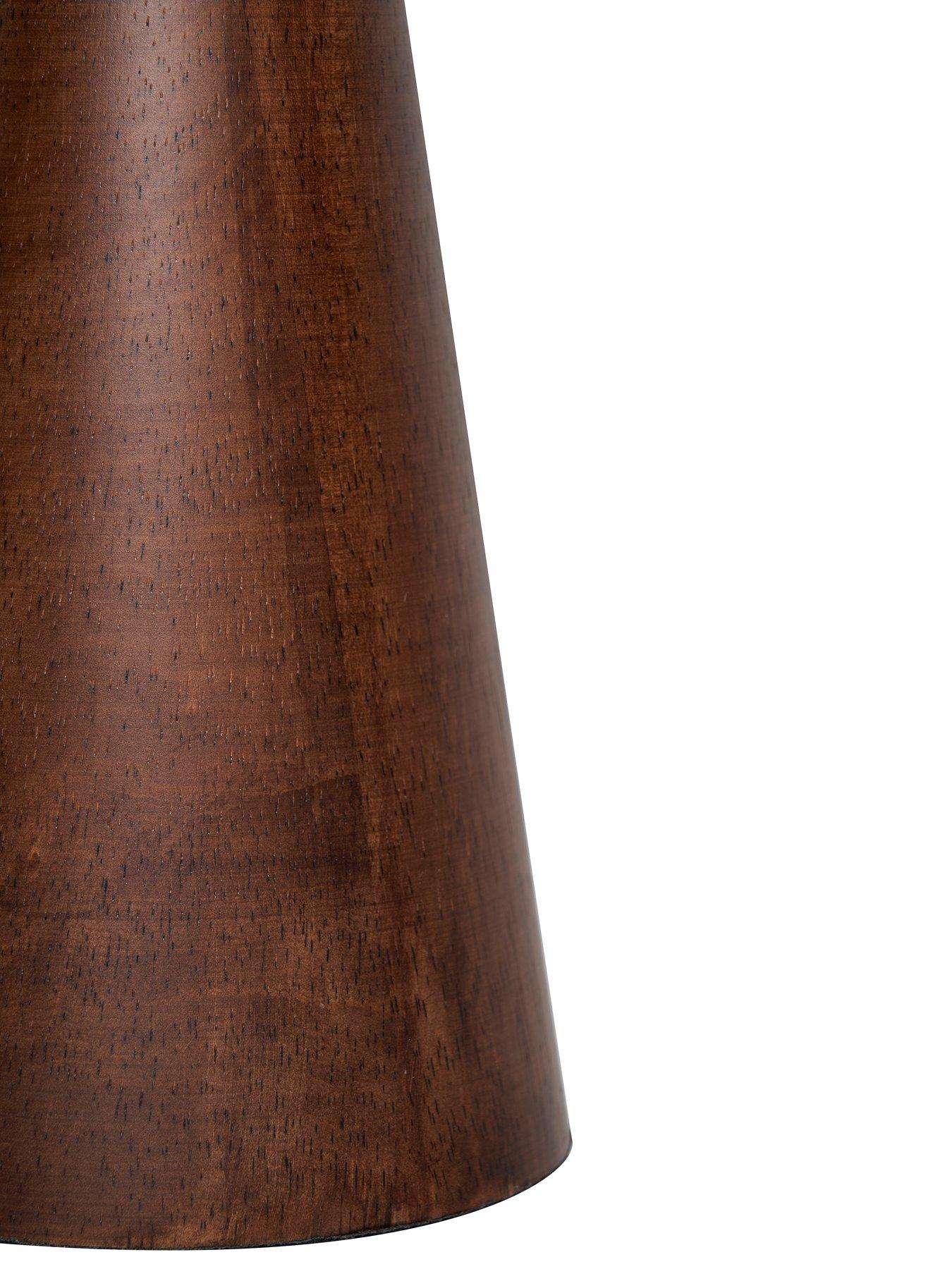  image of the-very-collection-conical-wooden-table-lamp