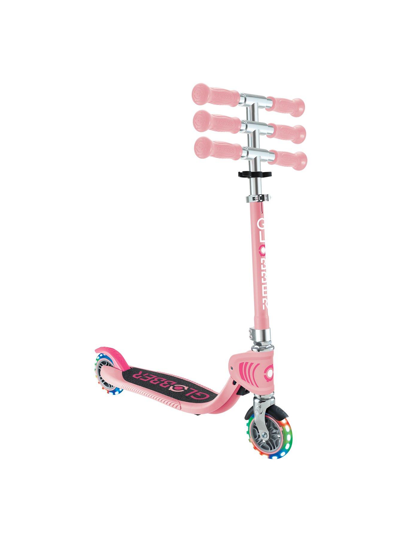  image of globber-flow-foldable-junior-scooternbsp--pastel-pink