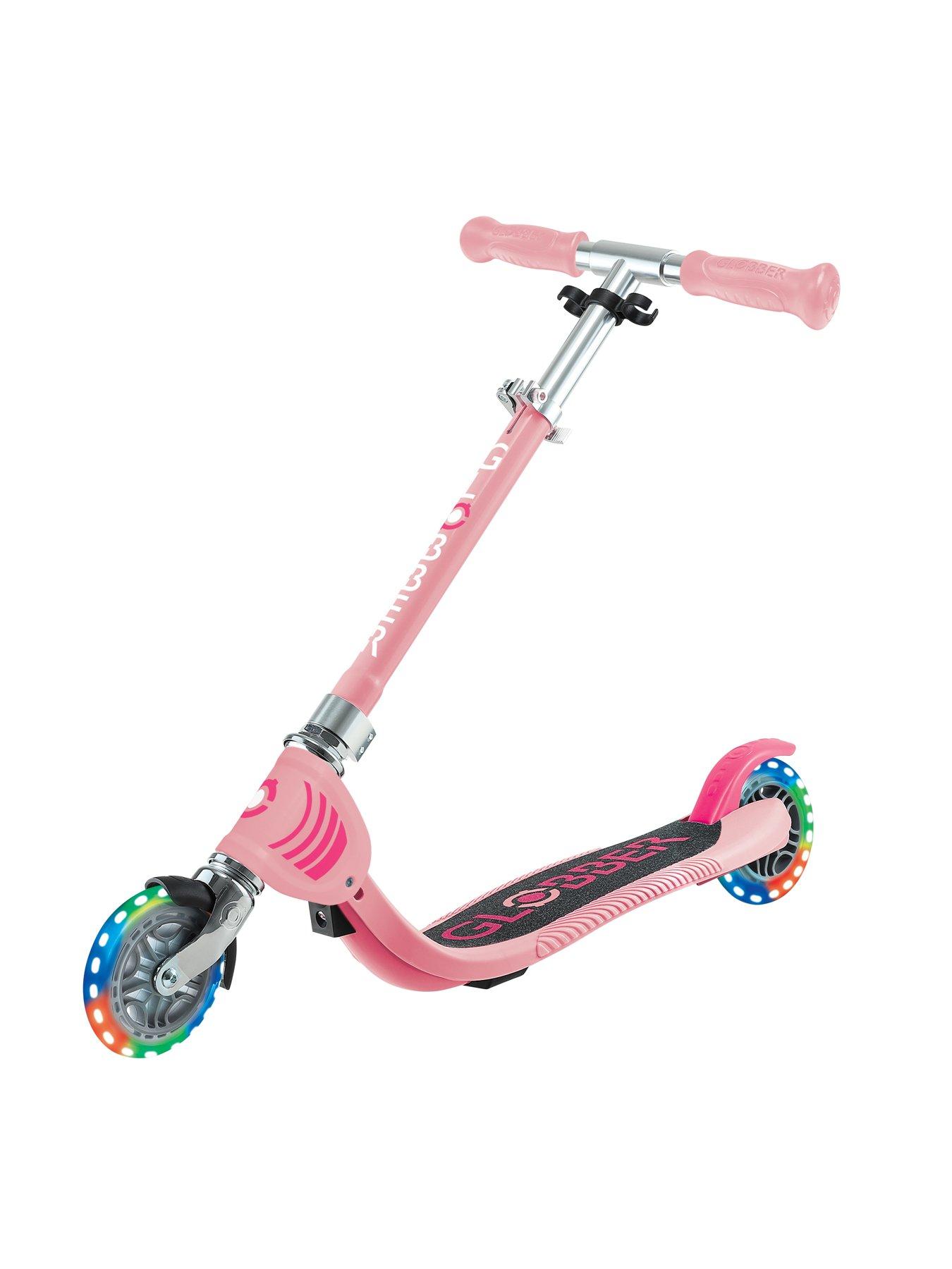  image of globber-flow-foldable-junior-scooternbsp--pastel-pink