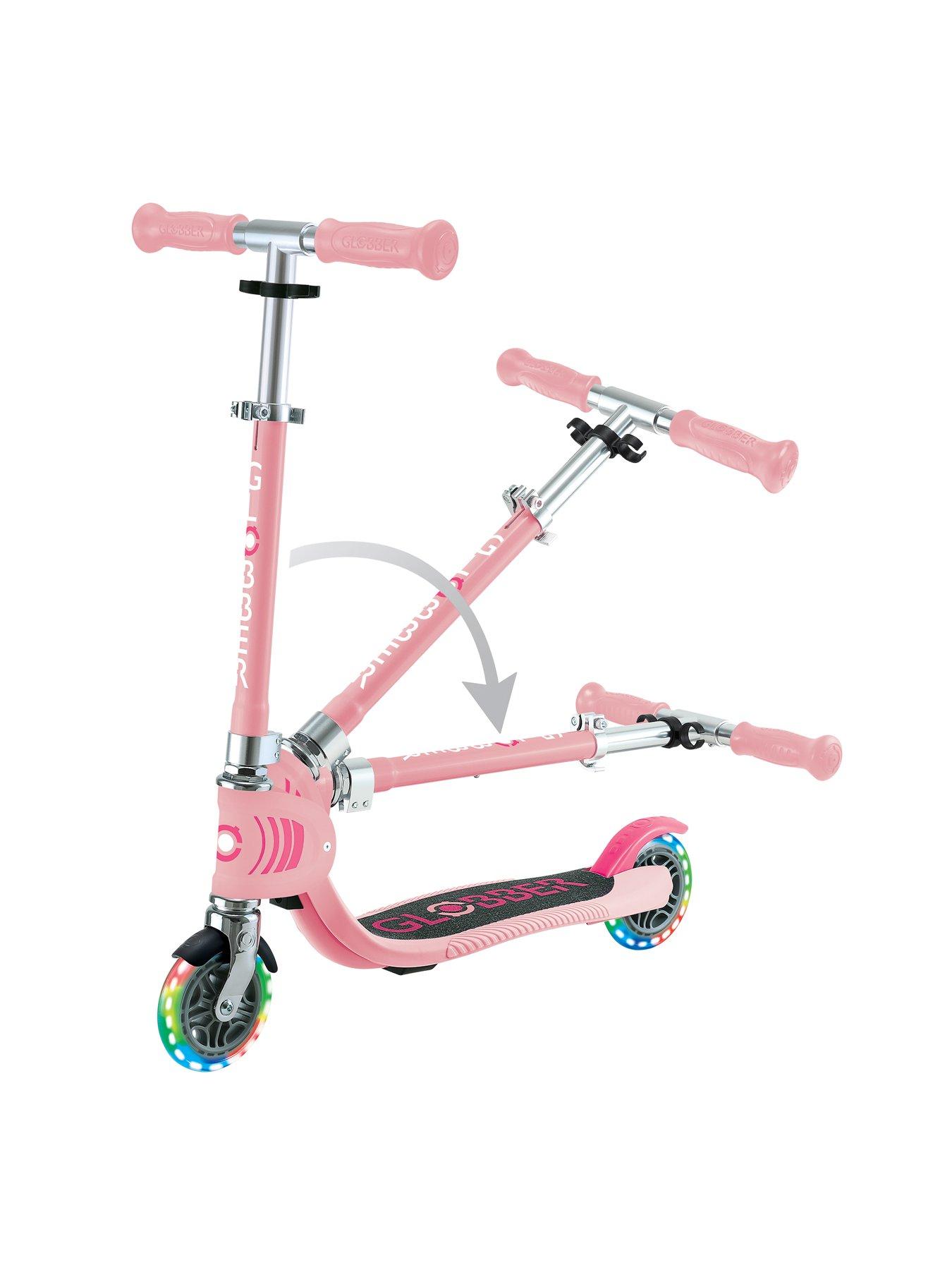  image of globber-flow-foldable-junior-scooternbsp--pastel-pink