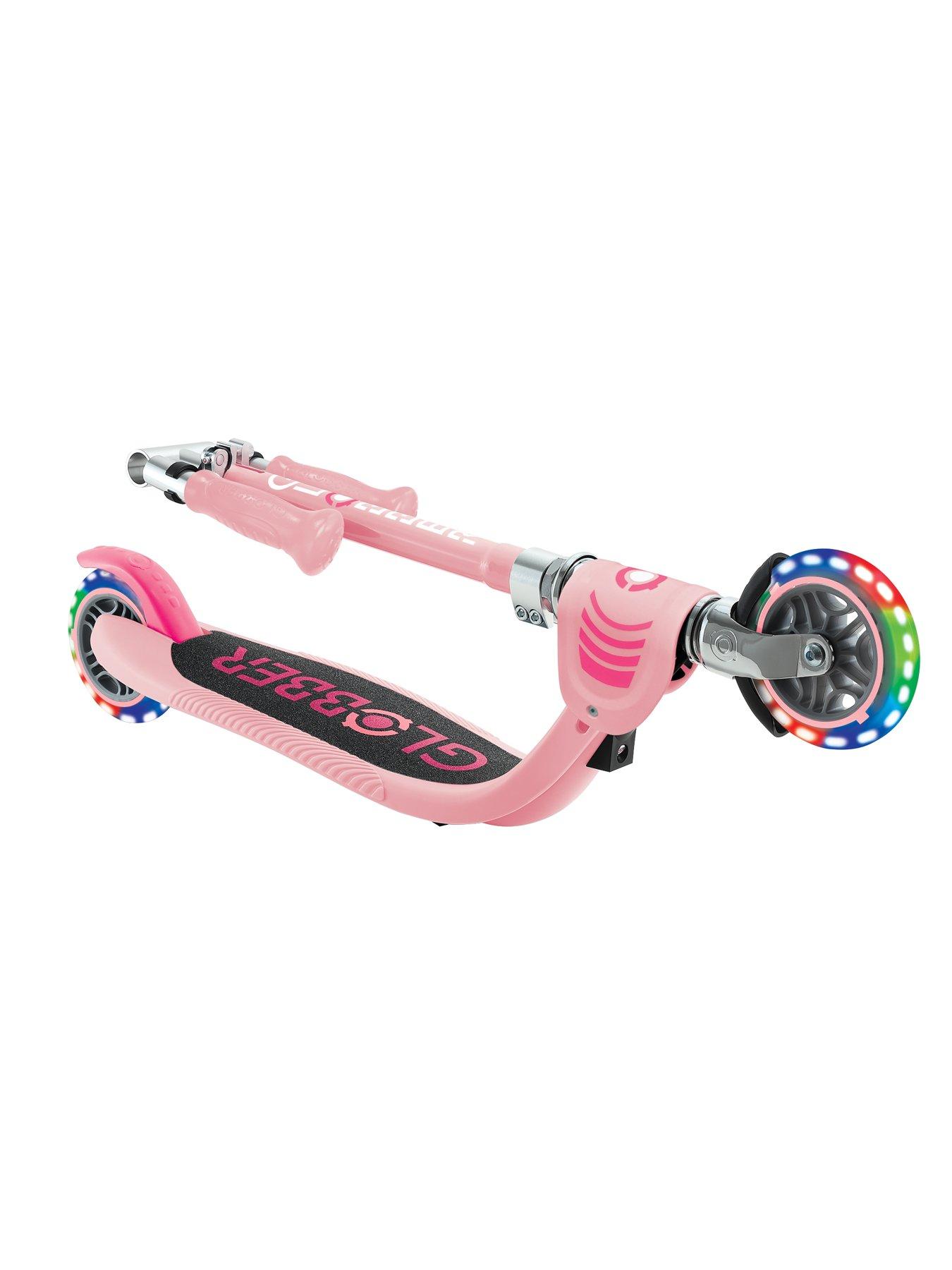  image of globber-flow-foldable-junior-scooternbsp--pastel-pink