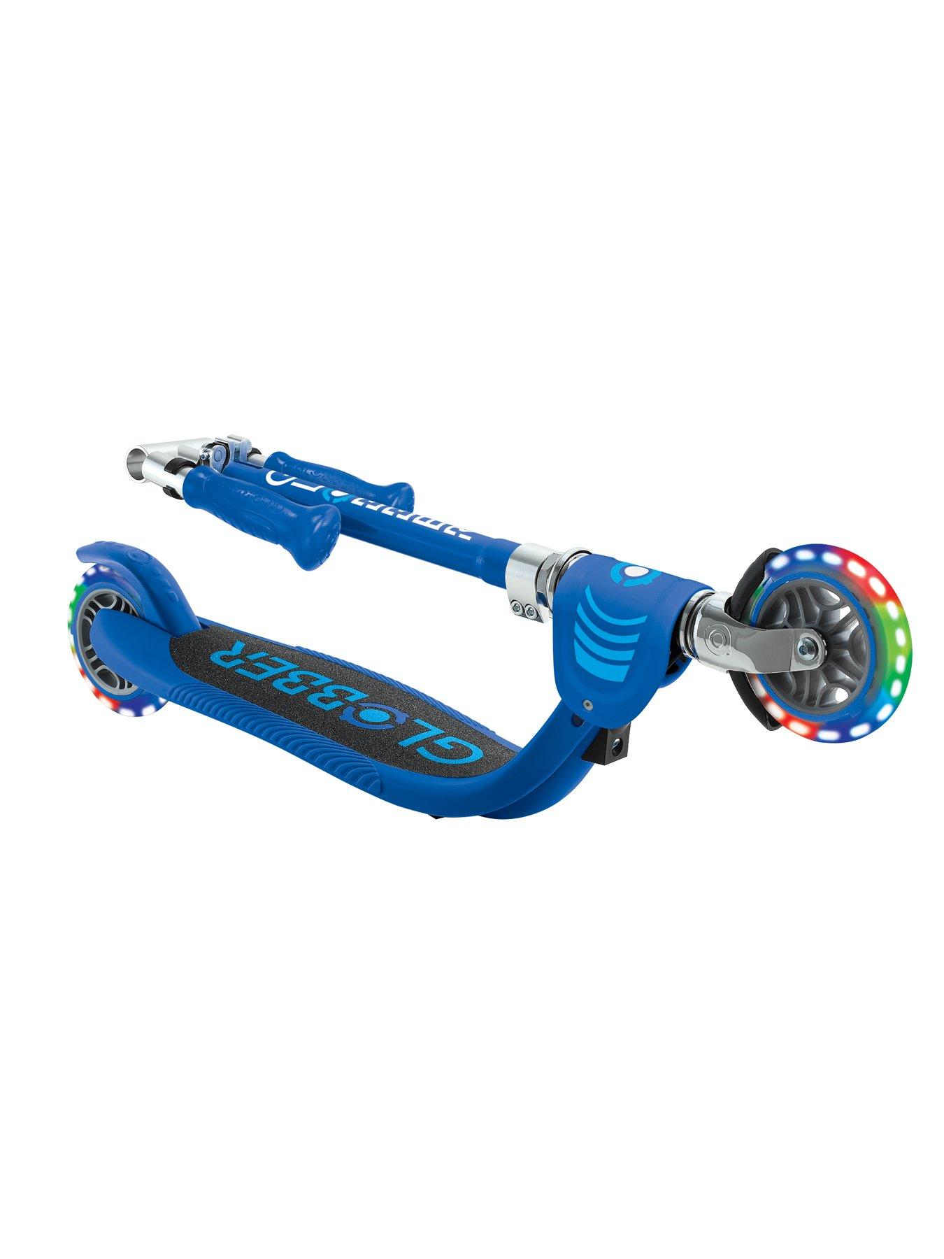  image of globber-flow-foldable-junior-scooternbsp--navy-blue