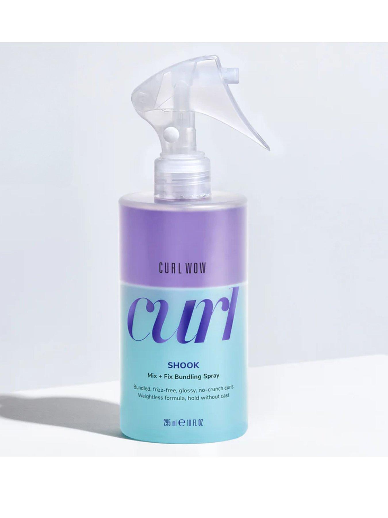 undefined Curl Wow Shook Mix + Fix Bundling Spray 295ml