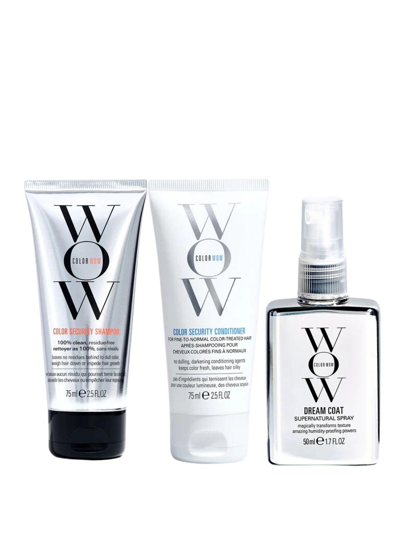 COLOR WOW Shampoo, Conditioner  &  Dreamcoat Spray Travel Trio