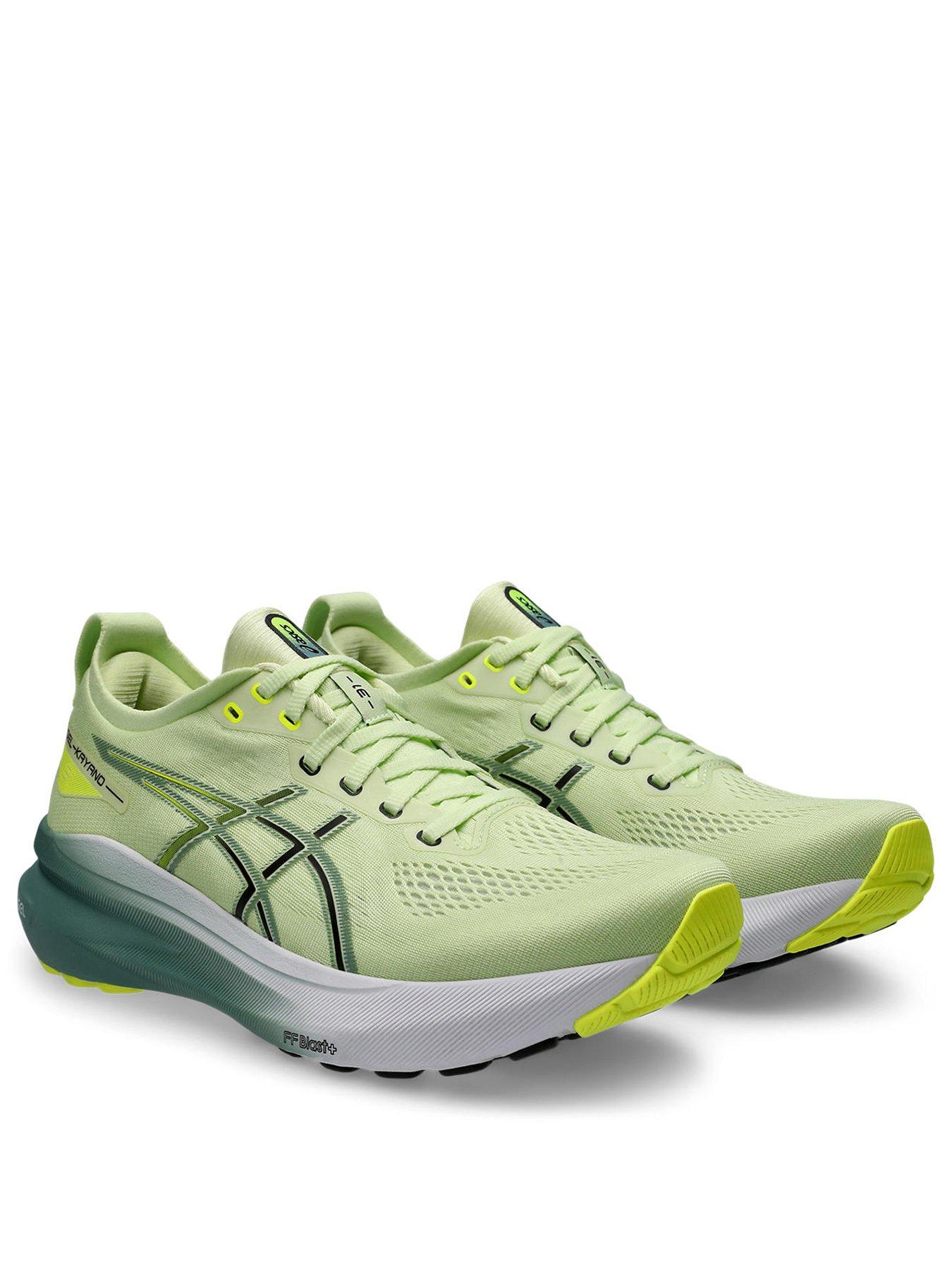  image of asics-mens-running-stability-gel-kayanotrade-31-trainers-green