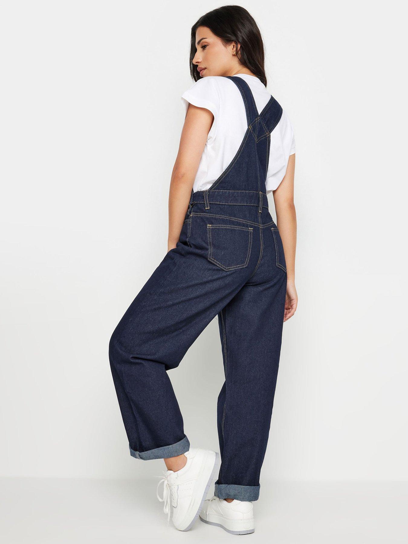 Image 2 of 4 of PixieGirl Indigo Blue Denim Dungarees