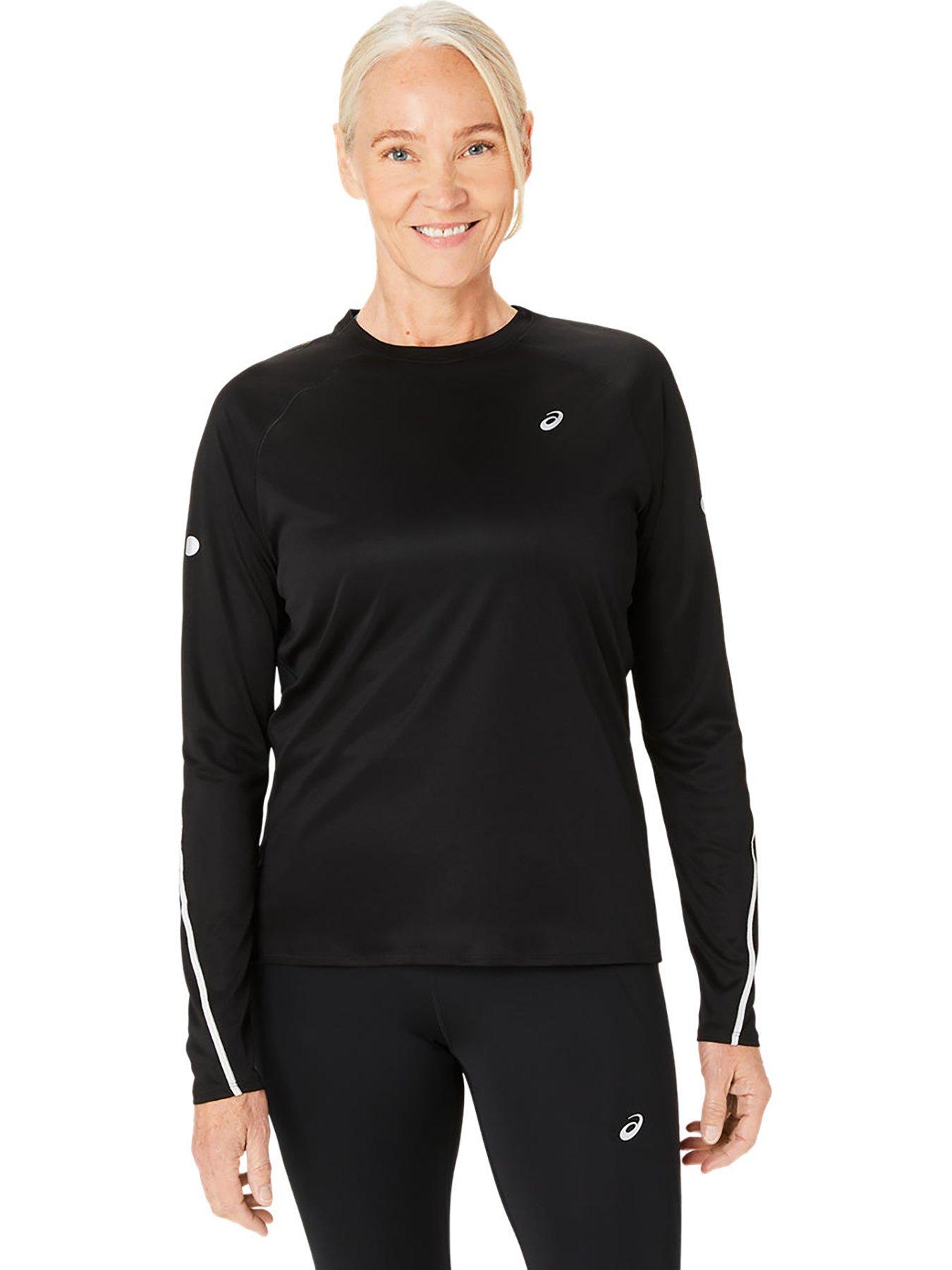 undefined Womens Running Road Lite-show Long Sleeve Top - Black
