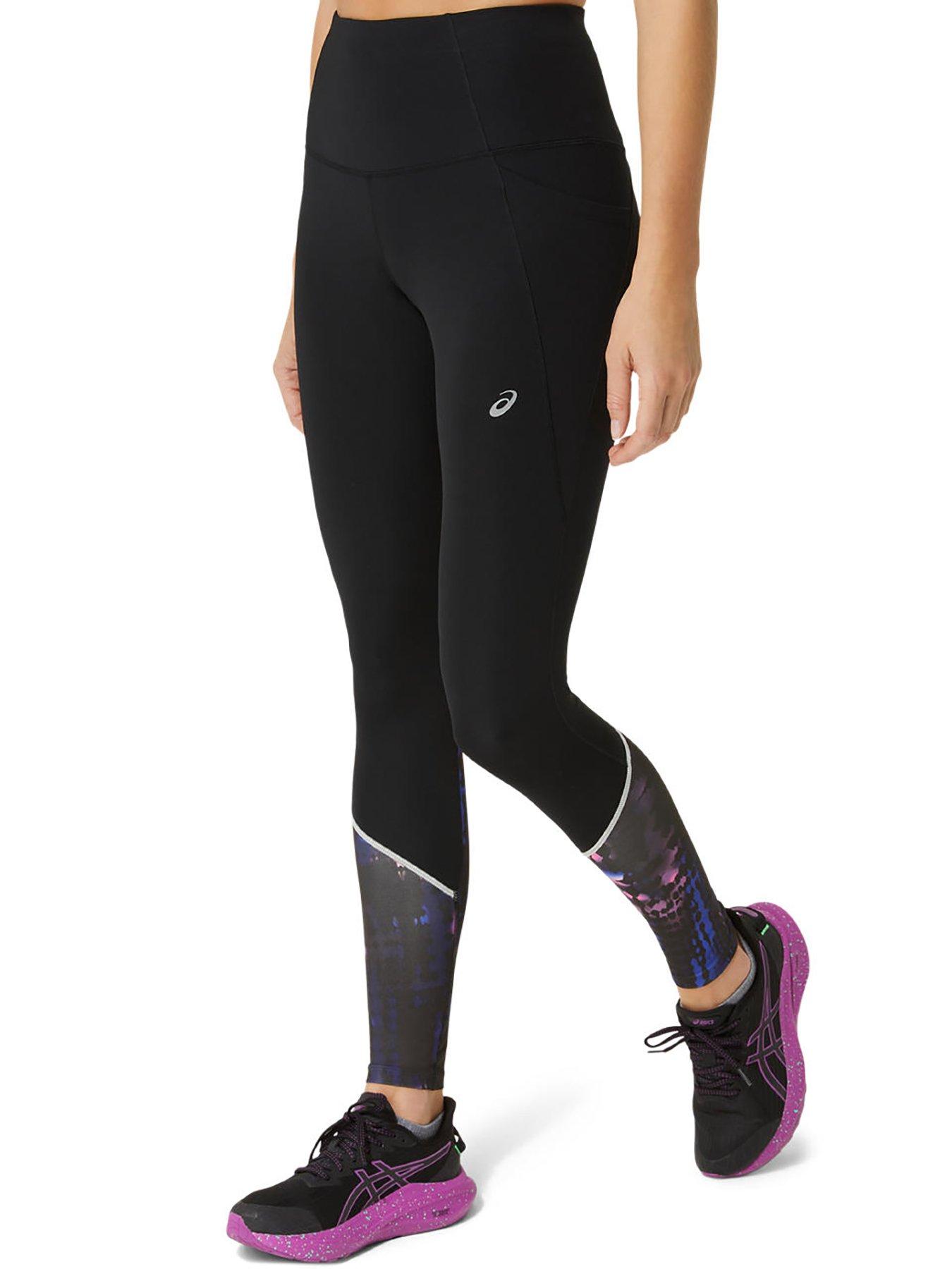 undefined Womens Running Road Lite Show Tights - Black