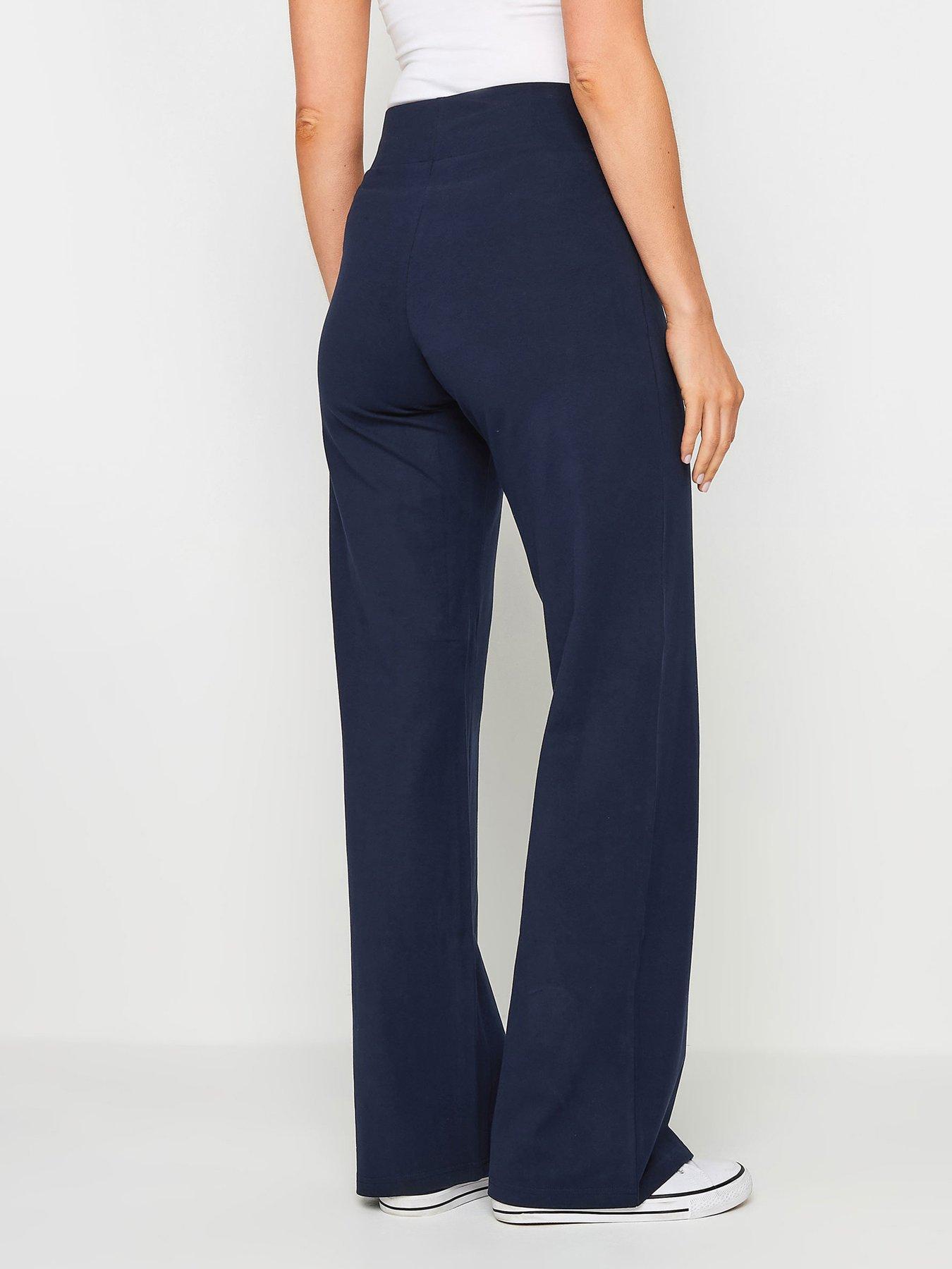  image of long-tall-sally-yoga-pants-blue