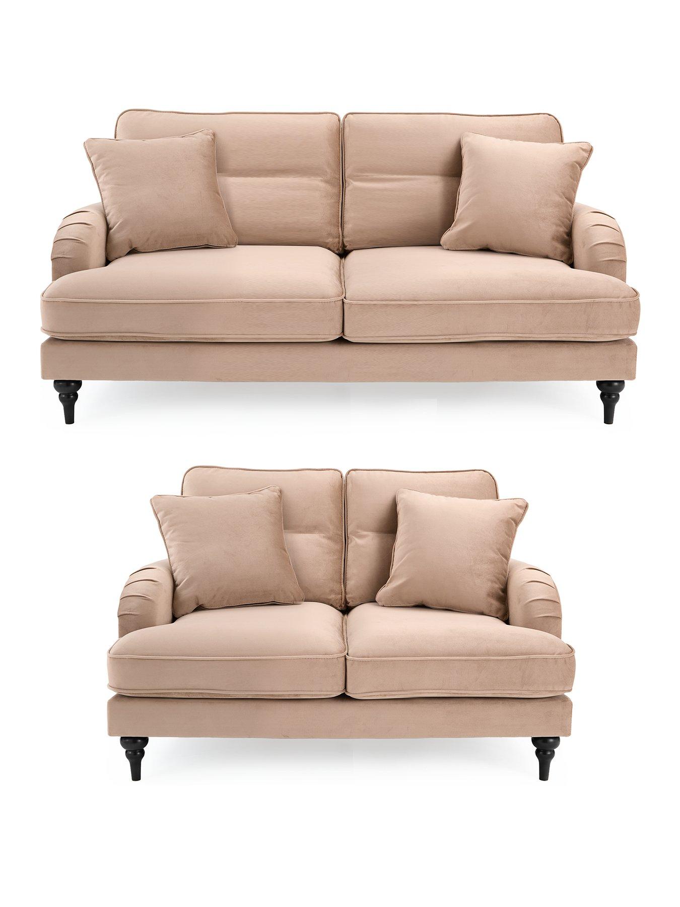 very-home-victoria-3-2-seater-fabric-sofa-set-buy-amp-save-mink--nbspfscreg-certified